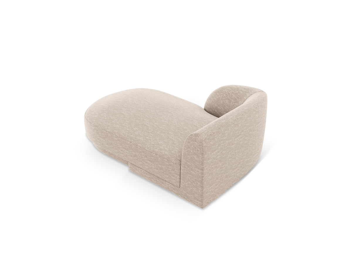 Miley Sofa Chaise Lounge links 2 Sitzer in Beige-Haga präsentiert im Onlineshop von KAQTU Design AG. L-Sofa links ist von Micadoni
