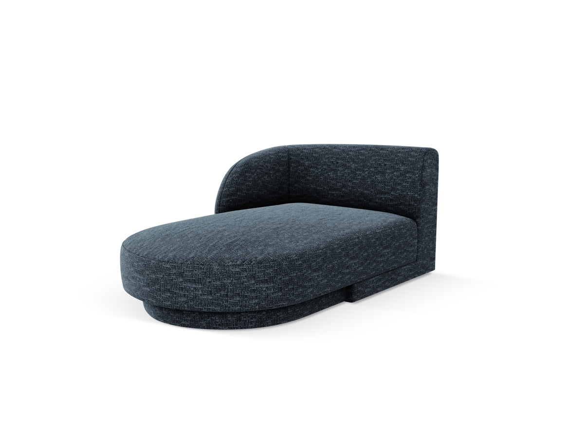 Miley Sofa Chaise Lounge links 2 Sitzer in Royal Blue-Haga präsentiert im Onlineshop von KAQTU Design AG. L-Sofa links ist von Micadoni
