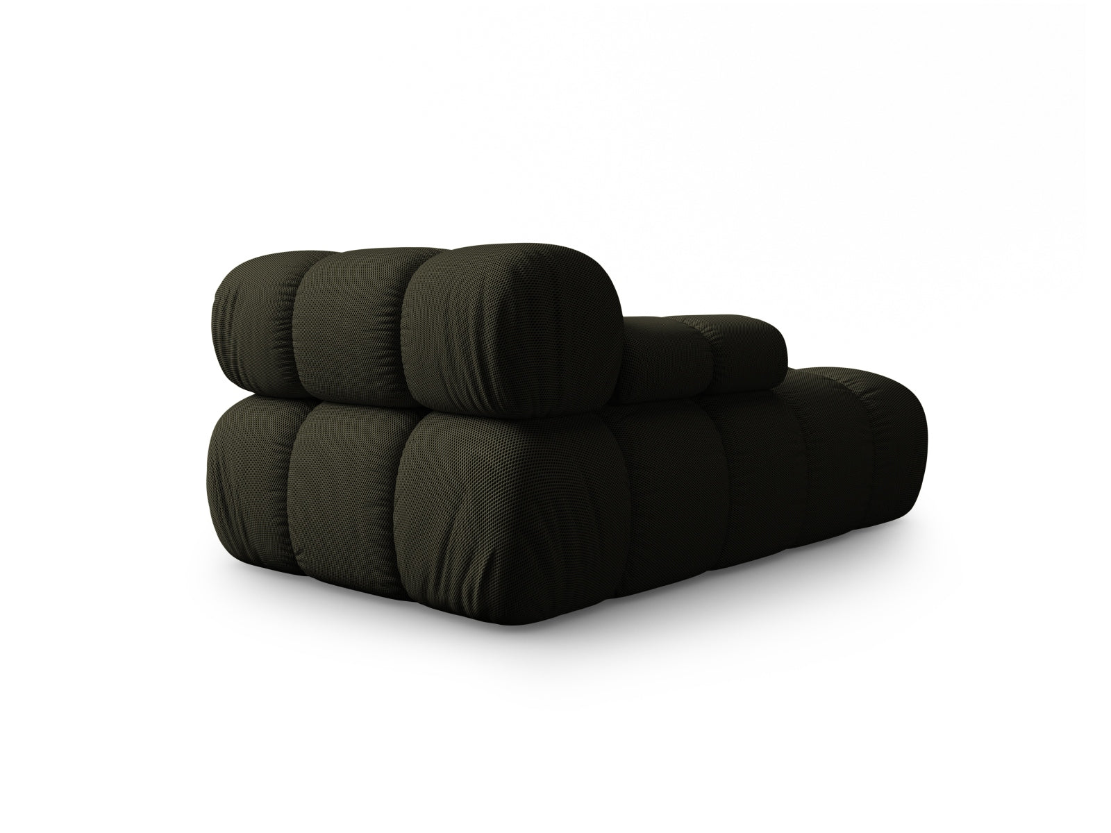 Elegantes Bellis Chaise Lounge Sofa links mit 1 Sitz, 94 cm, in Amazon Green-Sonic, ideal für stilvolle Wohnräume.