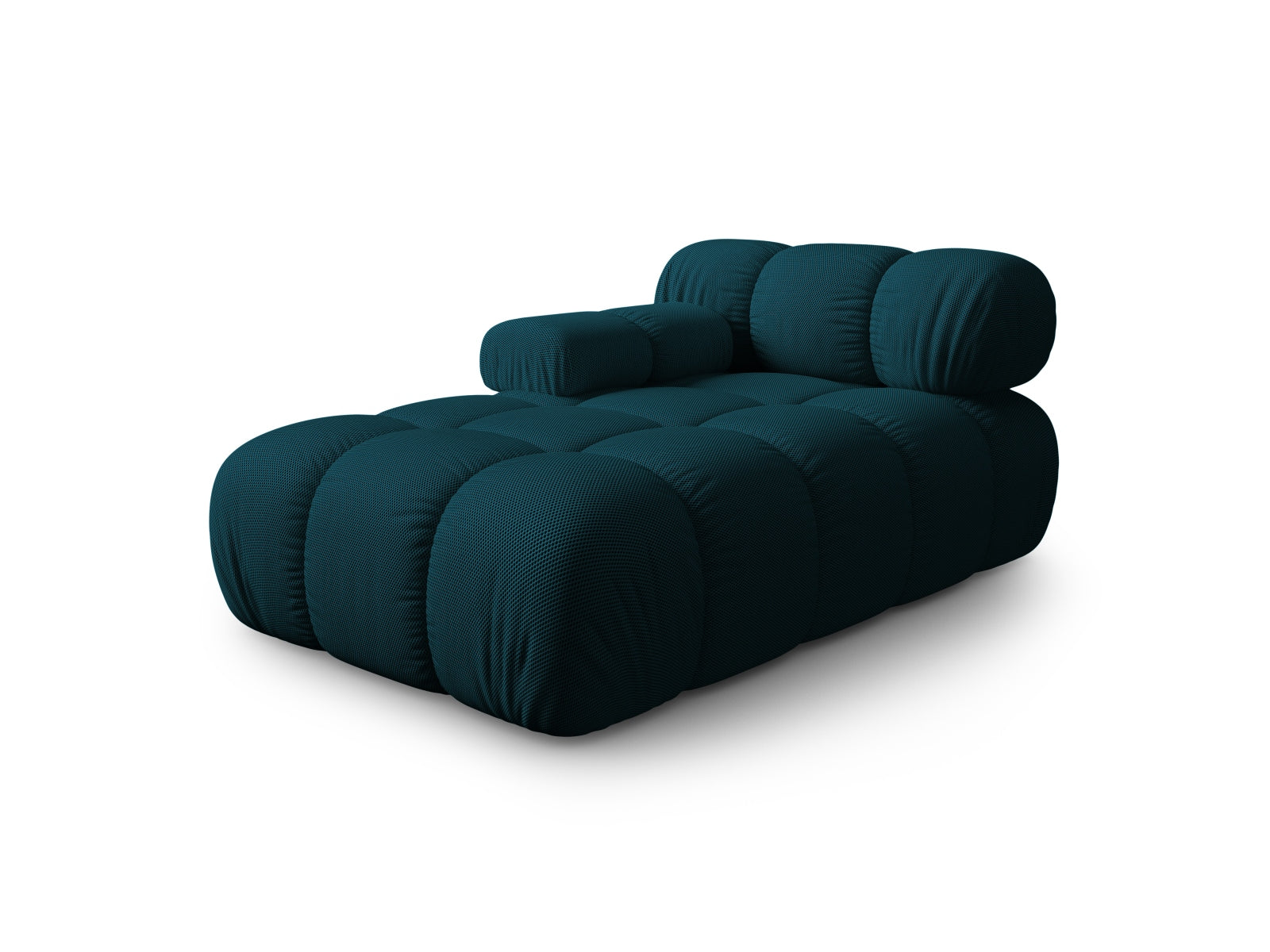 Elegantes Bellis Sofa Chaise Lounge links mit 1 Sitz und 94 cm in stilvollem Navy Blue, ideal für moderne Wohnräume.