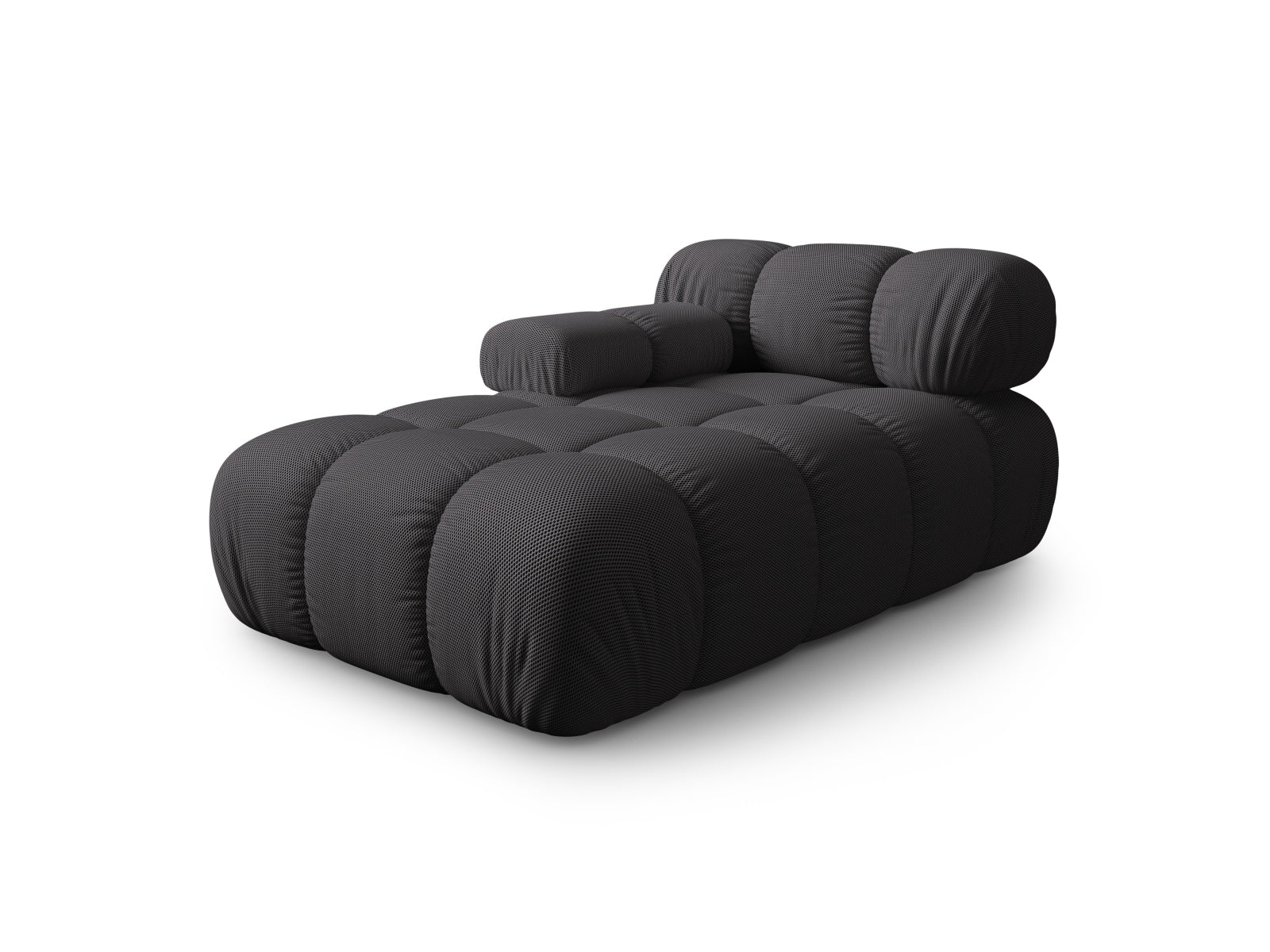 Elegantes Bellis Sofa Chaise Lounge links mit 1 Sitz und 94 cm Breite in Espresso-Sonic, ideal für stilvolle Wohnräume.