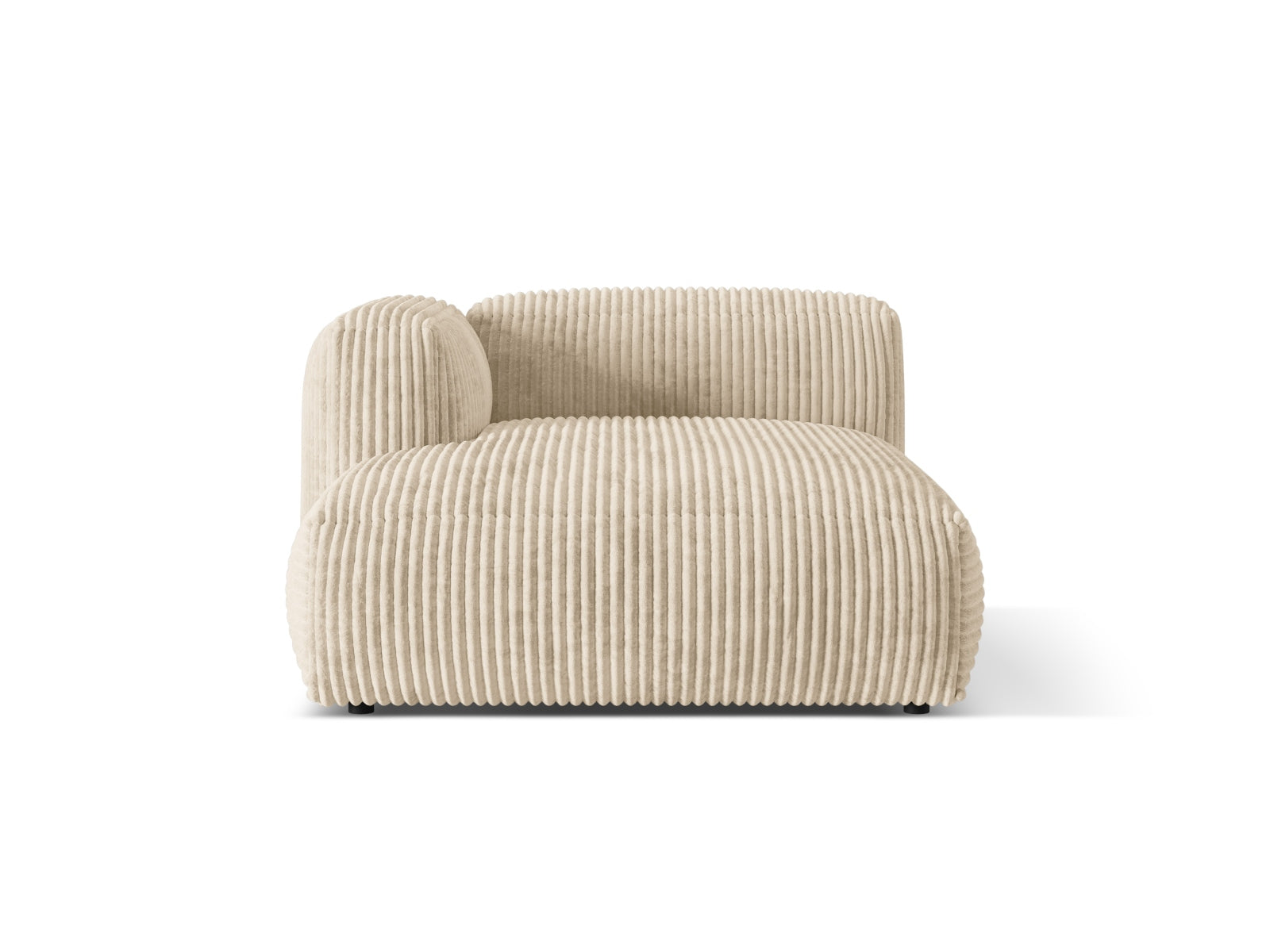 Martina Sofa Chaise Lounge links 1 Sitz in Light Beige präsentiert im Onlineshop von KAQTU Design AG. L-Sofa links ist von Micadoni
