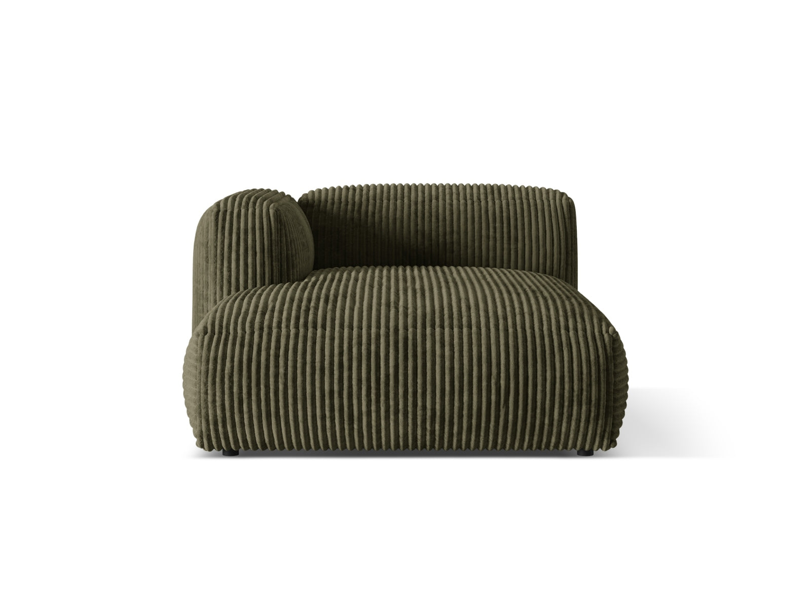 Martina Sofa Chaise Lounge links 1 Sitz in Moss Green präsentiert im Onlineshop von KAQTU Design AG. L-Sofa links ist von Micadoni
