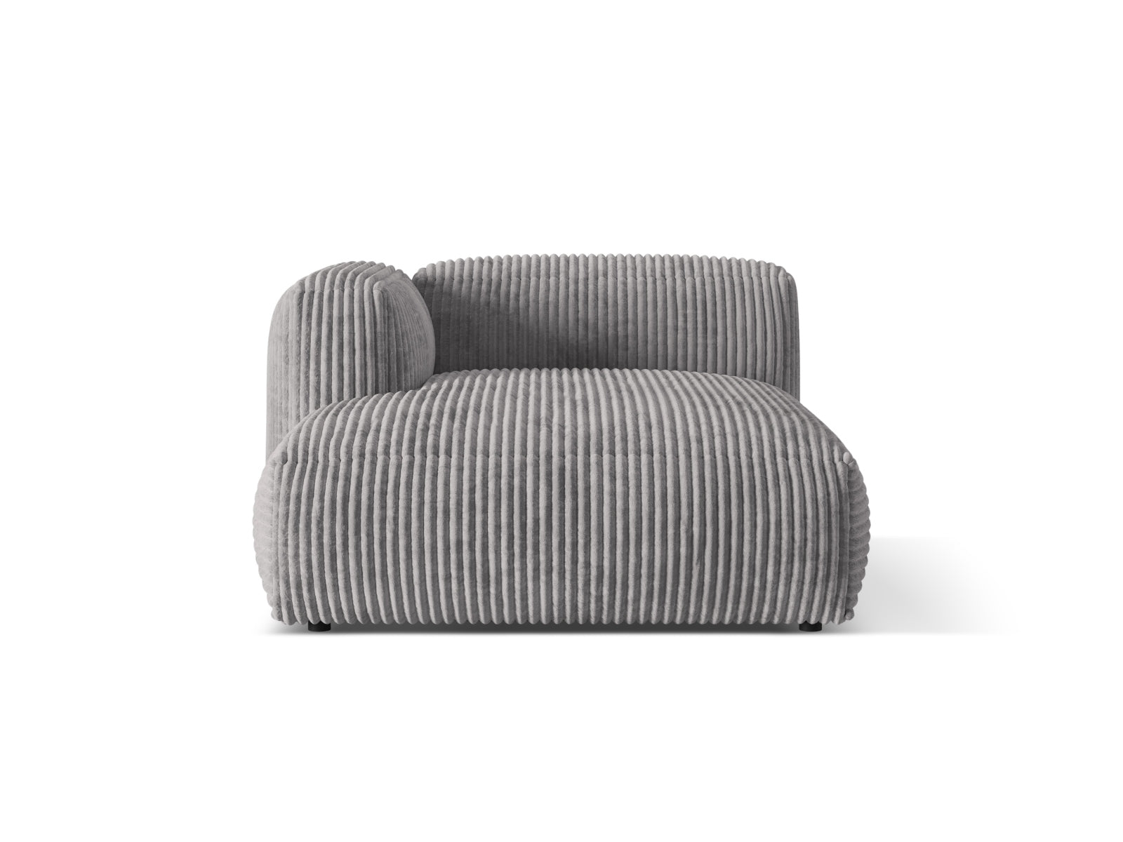 Martina Sofa Chaise Lounge links 1 Sitz in Light Grey präsentiert im Onlineshop von KAQTU Design AG. L-Sofa links ist von Micadoni