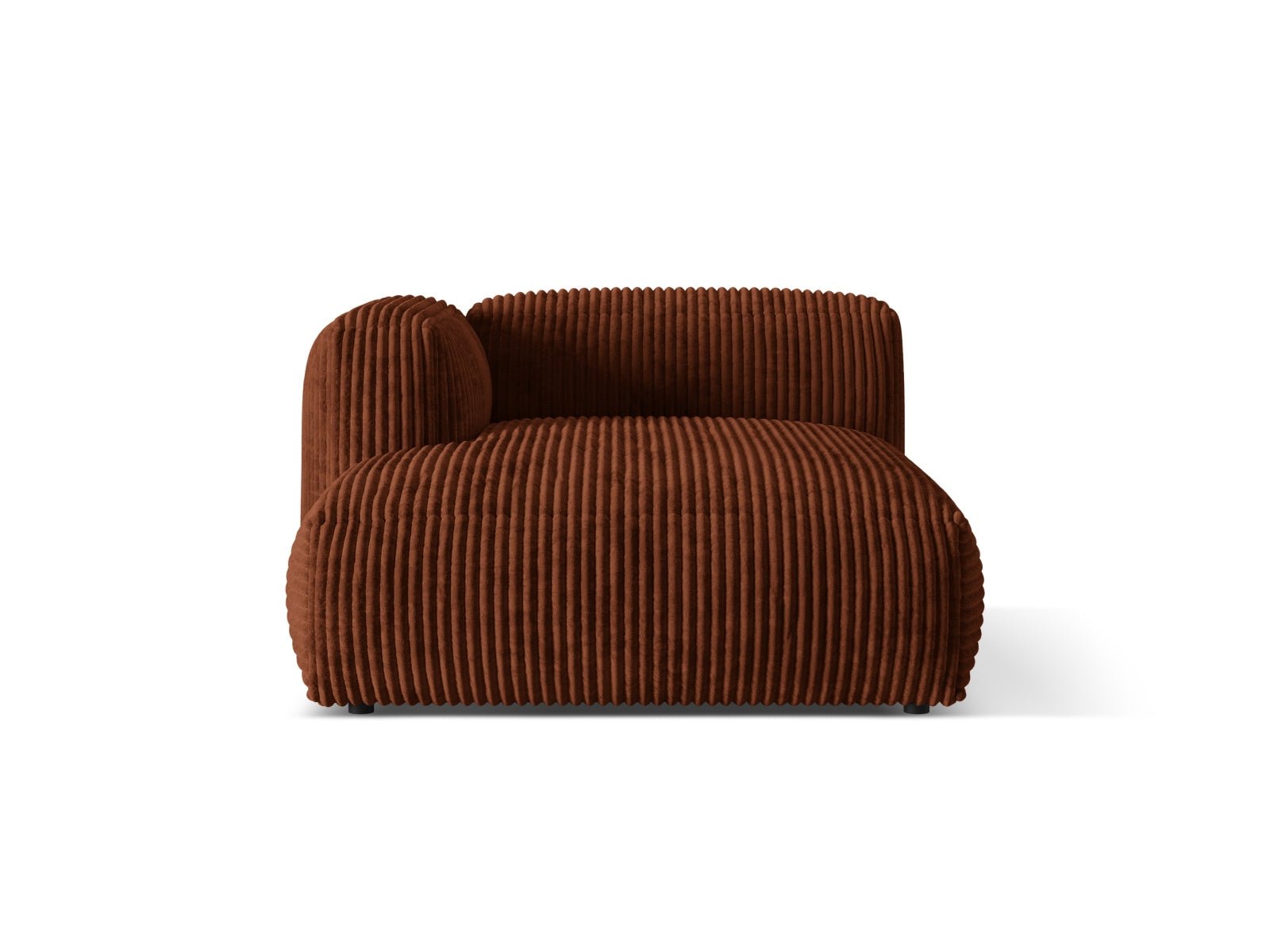 Martina Sofa Chaise Lounge links 1 Sitz in Brick präsentiert im Onlineshop von KAQTU Design AG. L-Sofa links ist von Micadoni