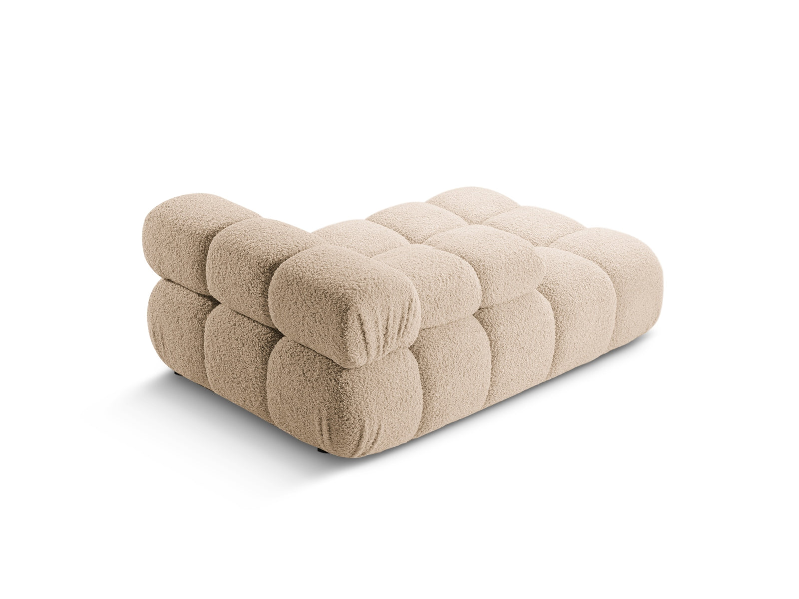 Elegantes Bellis Sofa Chaise Lounge links, 1 Sitz, 94 cm, in Sand-Rolf, ideal für stilvolle und gemütliche Wohnräume.