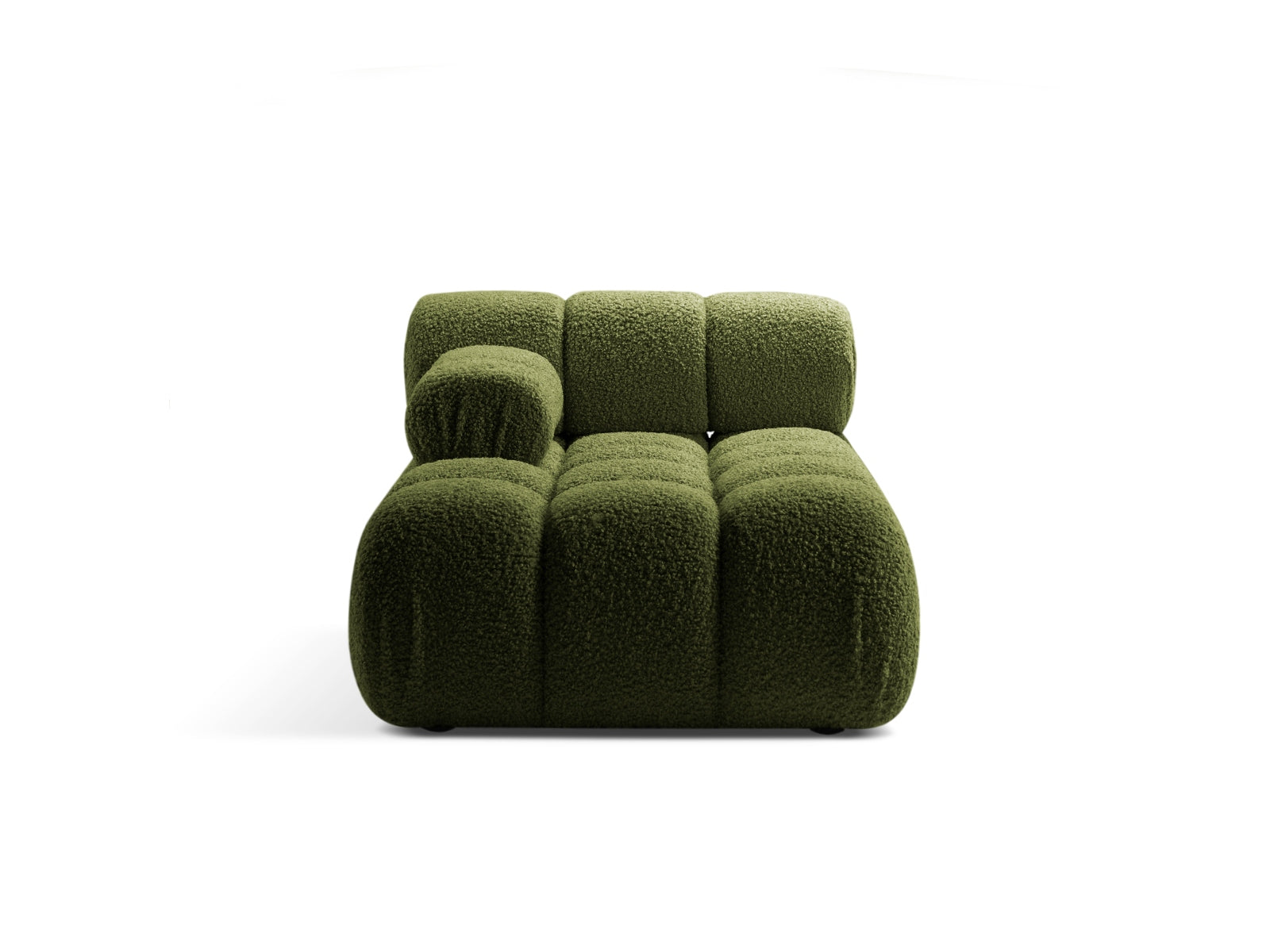 Bellis Sofa Chaise Lounge links 1 Sitz 94cm in Green-Rolf präsentiert im Onlineshop von KAQTU Design AG. L-Sofa links ist von Micadoni