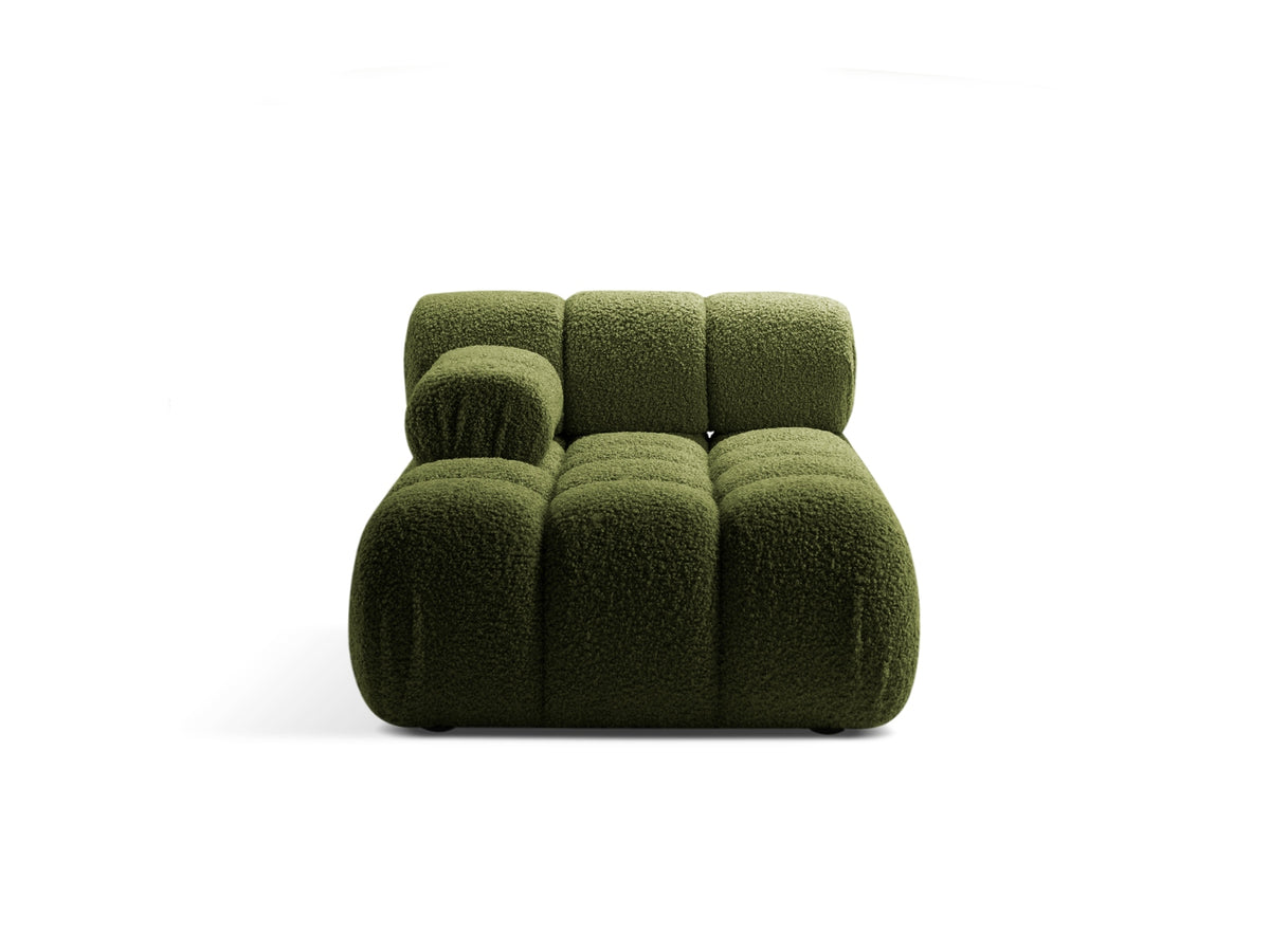 Bellis Sofa Chaise Lounge links 1 Sitz 94cm in Green-Rolf präsentiert im Onlineshop von KAQTU Design AG. L-Sofa links ist von Micadoni