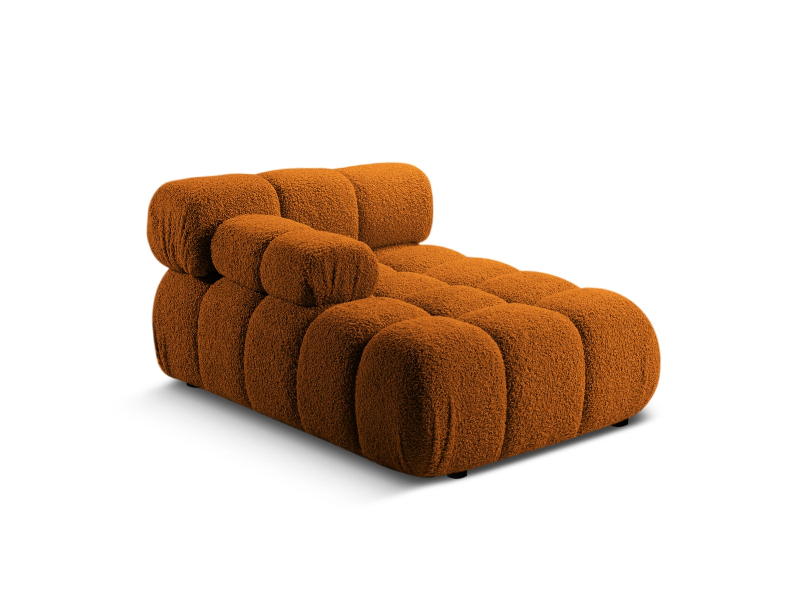 Stylisches Bellis L-Sofa Chaise Lounge links mit 1 Sitz und 94 cm, in ansprechendem Brick-Rolf, perfekt für zeitgemäße Inneneinrichtungen.