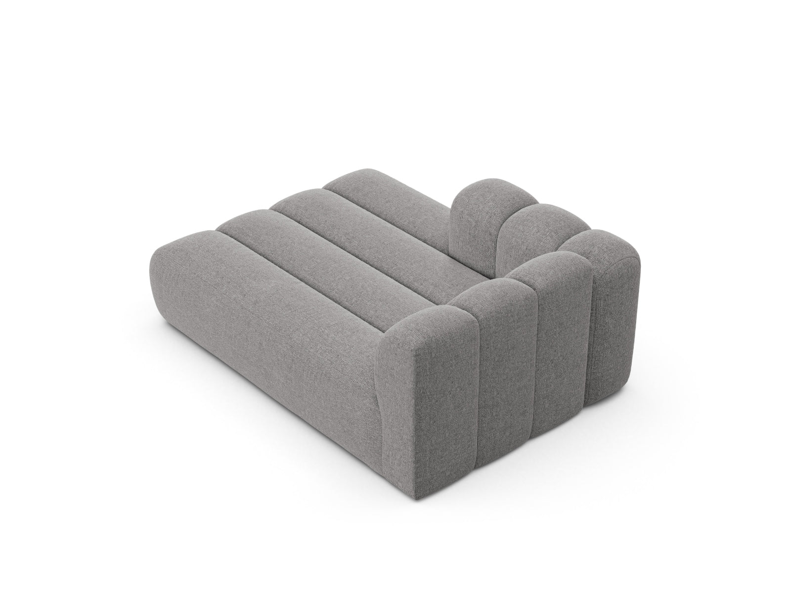 Geniessen Sie stilvolle Entspannung mit der Lupine Chaise Longue links von Micadoni. Dieser elegante 2-Sitzer bietet modernen Komfort und zeitloses Design.