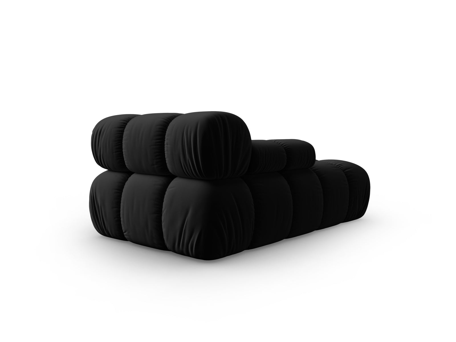 Stilvolles Bellis Velour Sofa Chaise Lounge links, 1 Sitz, 94 cm, perfekt für moderne und gemütliche Wohnambiente.