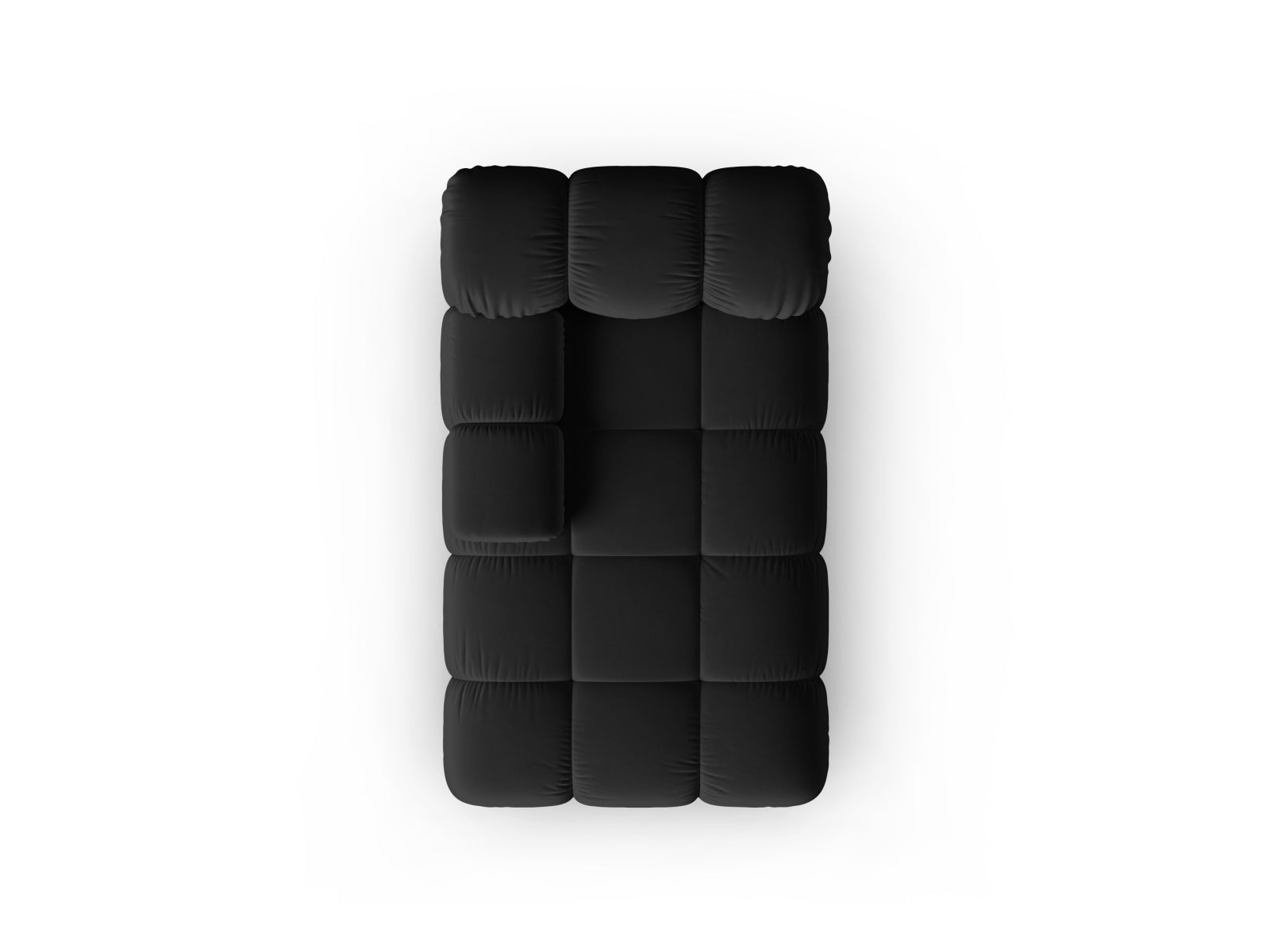 Elegantes Bellis Velour Sofa Chaise Lounge links, 1 Sitz, 94 cm, ideal für stilvolle und komfortable Wohnräume.