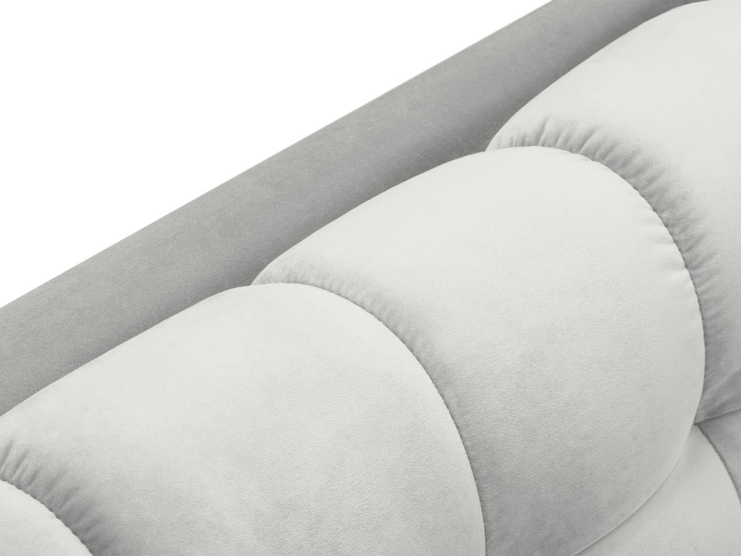 Erleben Sie das Mamaia Velour Sofa Chaise Lounge links von Micadoni – stilvolles Design und höchsten Komfort für Ihr Wohnzimmer.