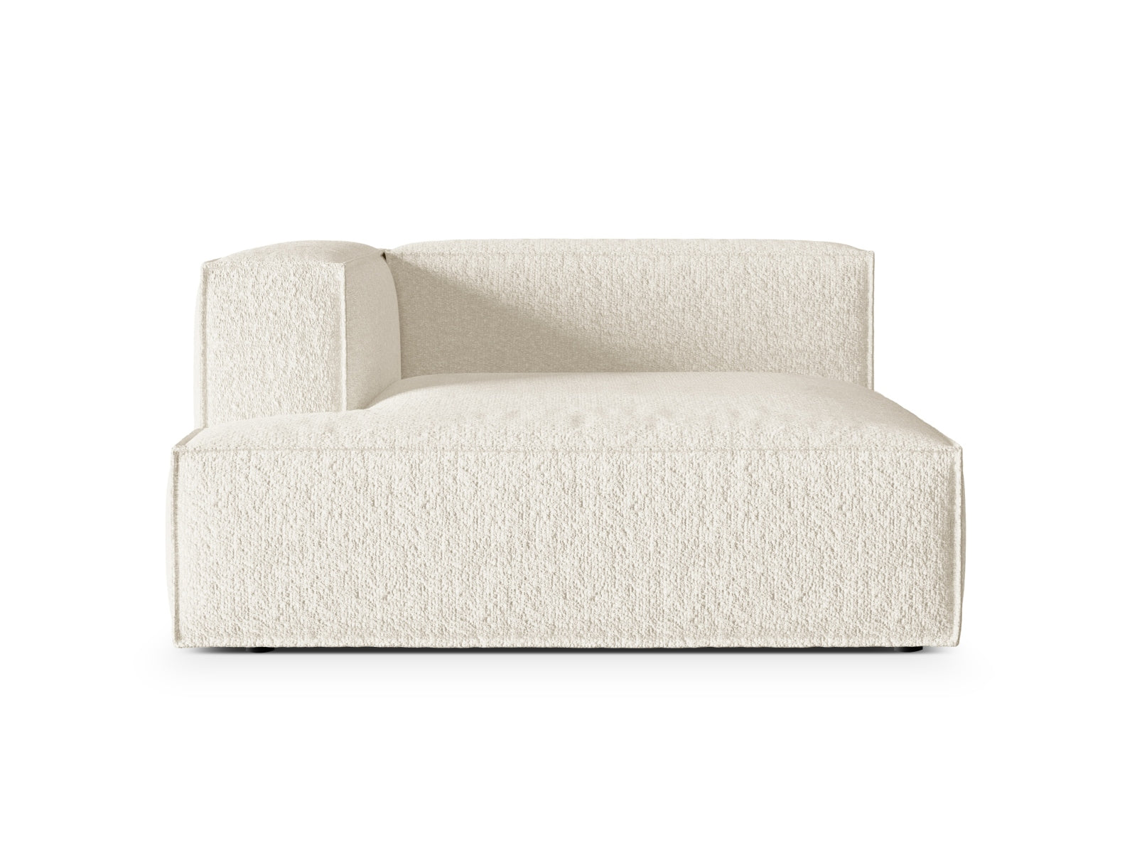 Nuria Modular Chaise Longue links 1 Sitzer in Ivory-Monet präsentiert im Onlineshop von KAQTU Design AG. Modulares Sofa ist von Micadoni