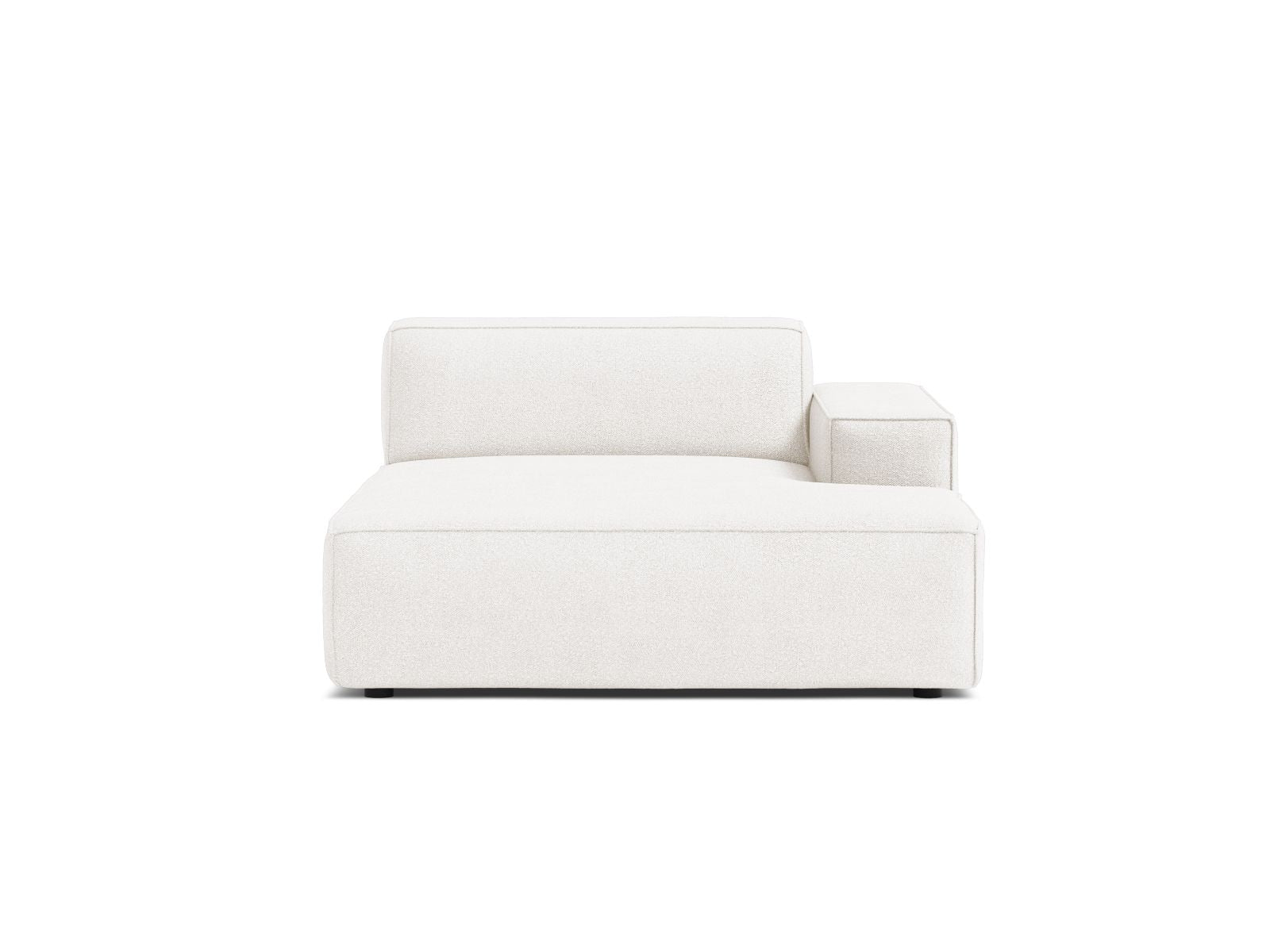 1-Sitzer Chaise Longue Rechts Jodie in White-Baloo präsentiert im Onlineshop von KAQTU Design AG. Modulares Sofa ist von Micadoni
