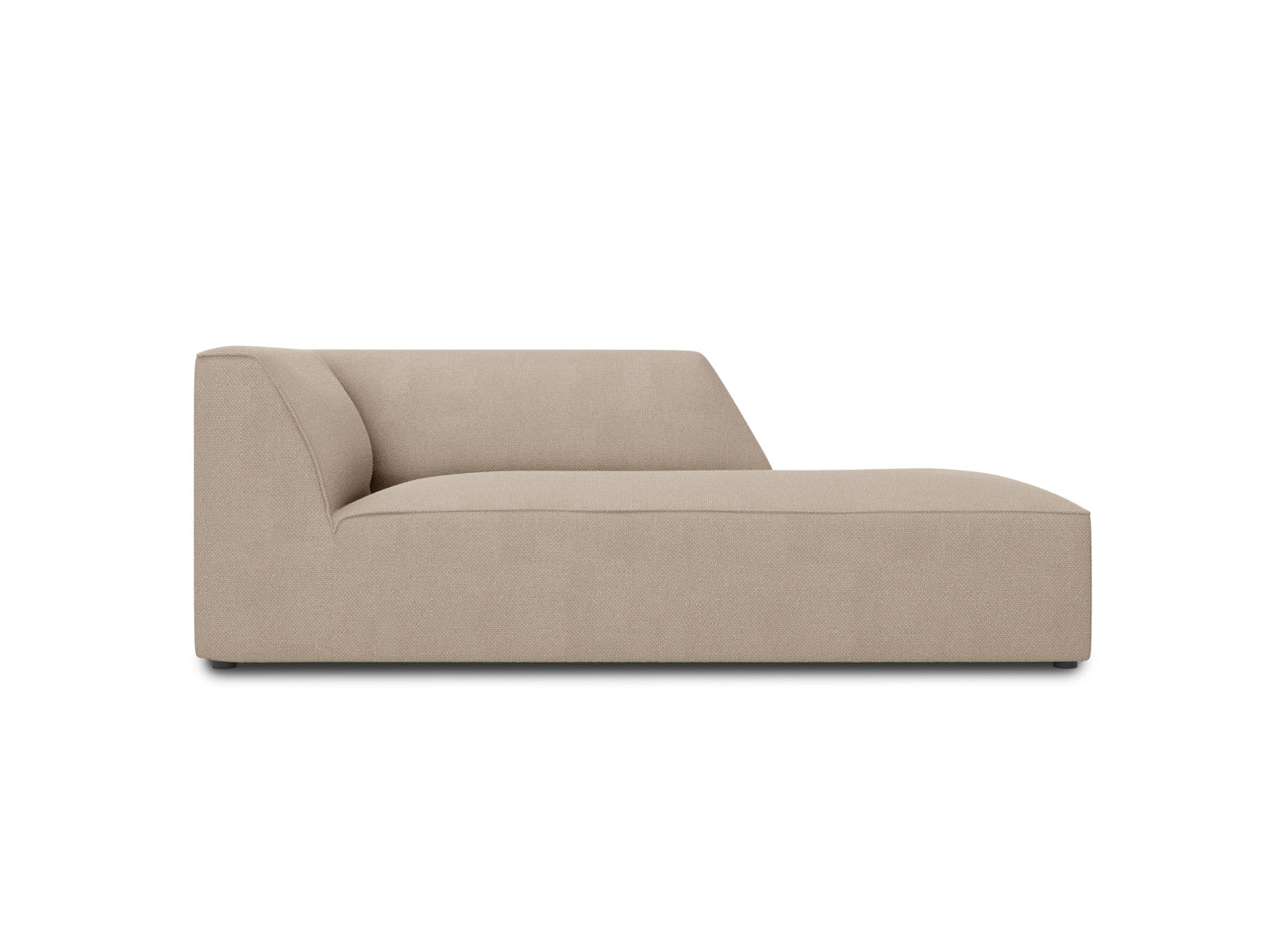 Ruby Sofa Chaise Lounge rechts 1 Sitz in Dark Beige präsentiert im Onlineshop von KAQTU Design AG. L-Sofa rechts ist von Micadoni