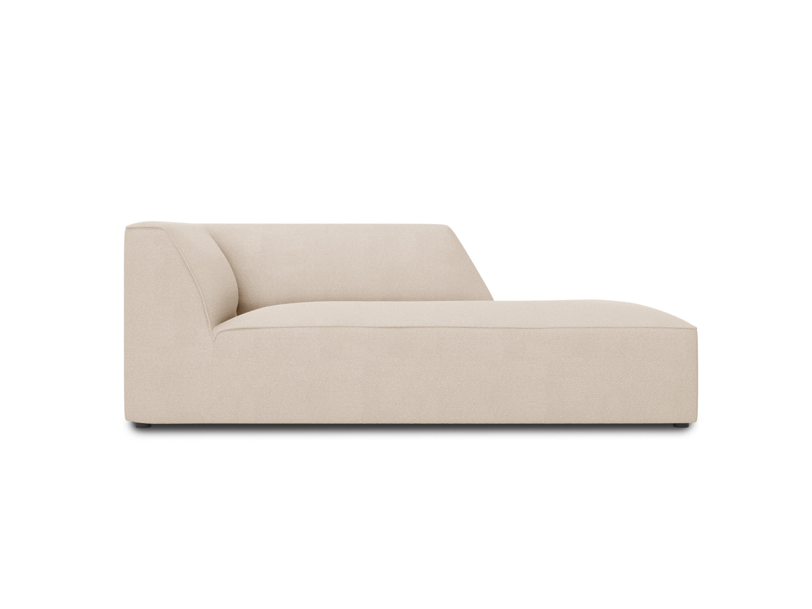Ruby Sofa Chaise Lounge rechts 1 Sitz in Beige präsentiert im Onlineshop von KAQTU Design AG. L-Sofa rechts ist von Micadoni