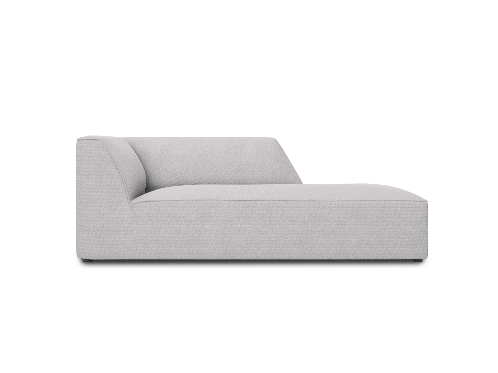 Ruby Sofa Chaise Lounge rechts 1 Sitz in Light Grey präsentiert im Onlineshop von KAQTU Design AG. L-Sofa rechts ist von Micadoni