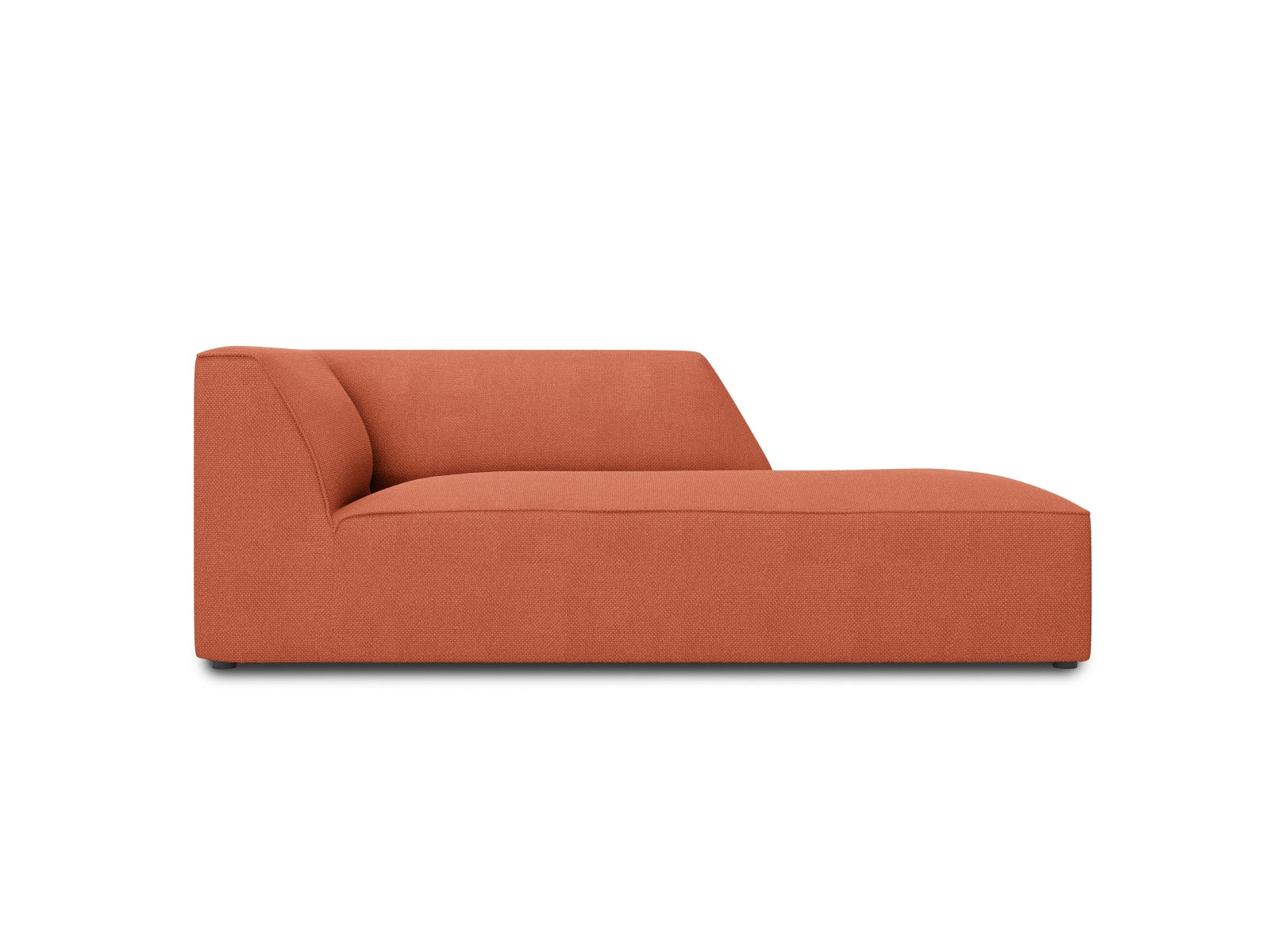 Ruby Sofa Chaise Lounge rechts 1 Sitz in Coral präsentiert im Onlineshop von KAQTU Design AG. L-Sofa rechts ist von Micadoni