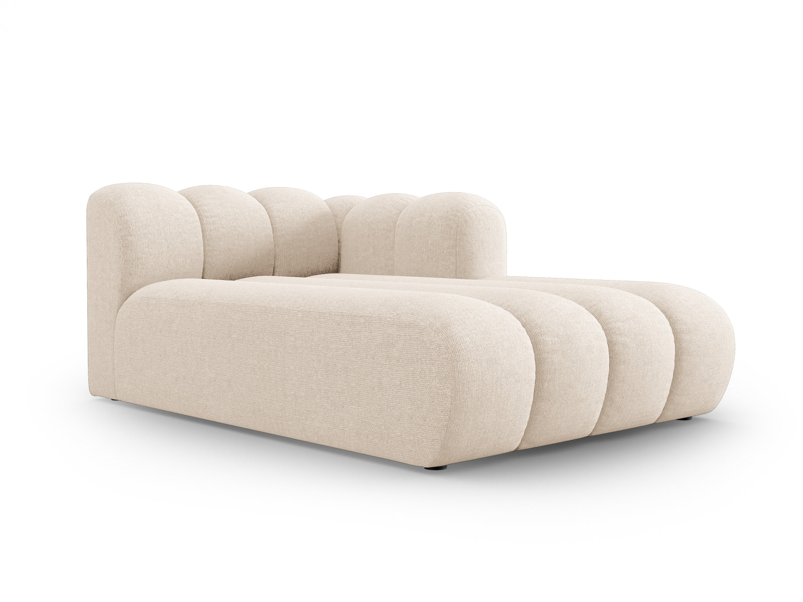 Lupine Sofa Chaise Lounge rechts 2 Sitzer in Light Beige präsentiert im Onlineshop von KAQTU Design AG. L-Sofa rechts ist von Micadoni