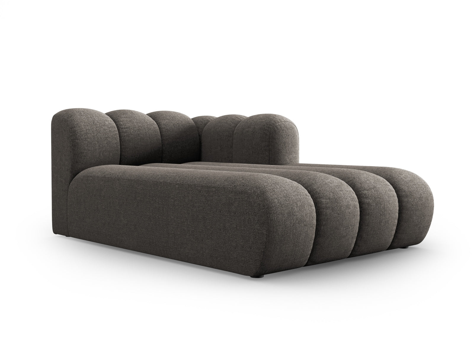 Lupine Sofa Chaise Lounge rechts 2 Sitzer in Grey präsentiert im Onlineshop von KAQTU Design AG. L-Sofa rechts ist von Micadoni