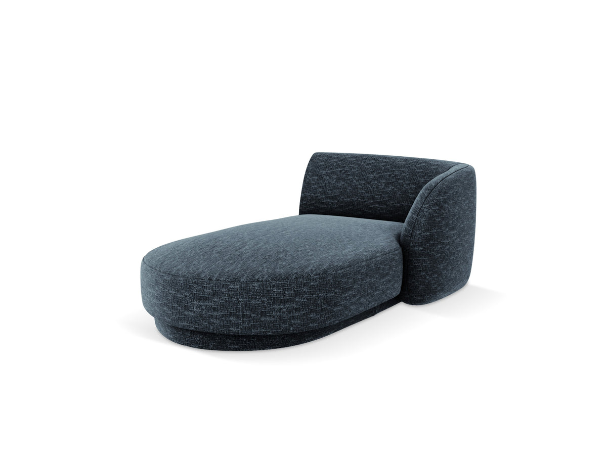 Miley Sofa Chaise Lounge rechts 2 Sitzer in Royal Blue-Haga präsentiert im Onlineshop von KAQTU Design AG. L-Sofa rechts ist von Micadoni