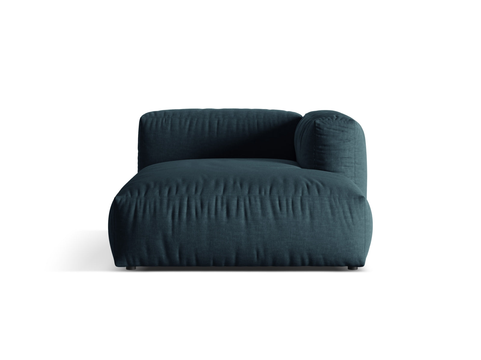 Martina Sofa Chaise Lounge rechts 1 Sitz in Blue Jeans-Boston präsentiert im Onlineshop von KAQTU Design AG. L-Sofa rechts ist von Micadoni