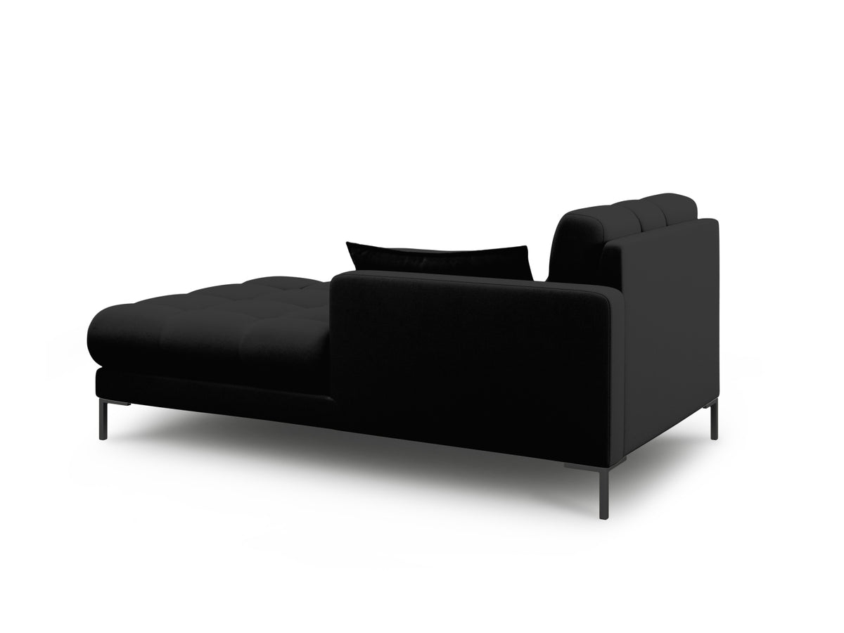 Mamaia Sofa Chaise Lounge rechts 1 Sitz in Black/Schwarz-Neve präsentiert im Onlineshop von KAQTU Design AG. L-Sofa rechts ist von Micadoni