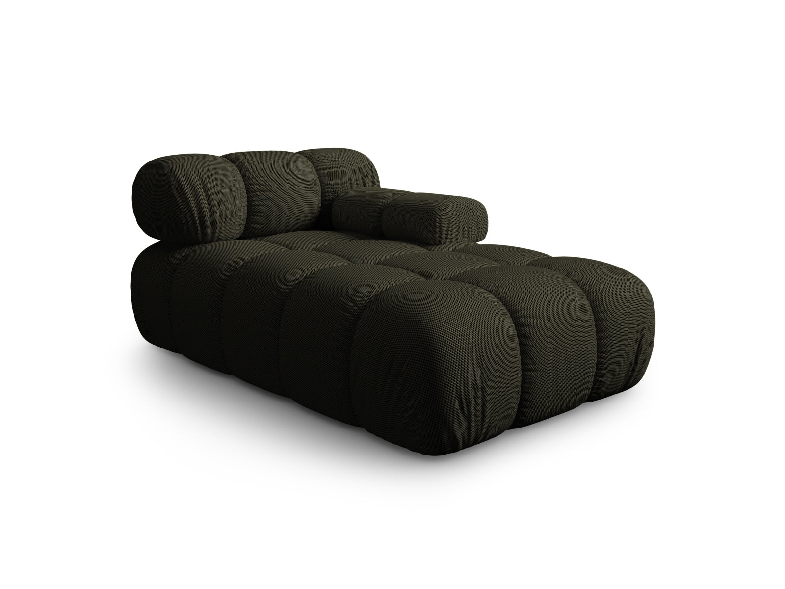 Elegantes Bellis Sofa Chaise Lounge in Amazon Green-Sonic, 1 Sitz, 94cm, ideal für stilvolle Wohnräume, erhältlich bei KAQTU Design AG.