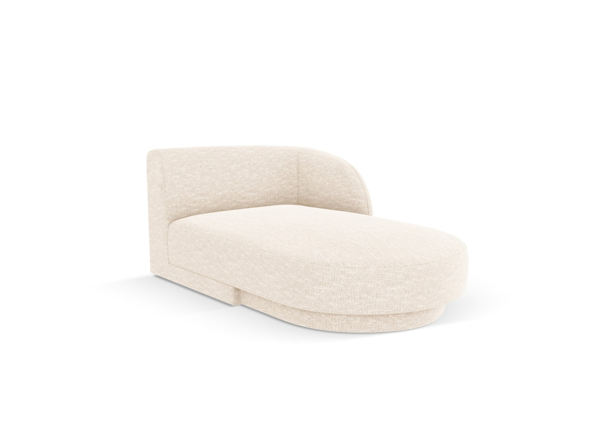 Miley Sofa Chaise Lounge rechts 2 Sitzer in Ivory-Eden präsentiert im Onlineshop von KAQTU Design AG. L-Sofa rechts ist von Micadoni