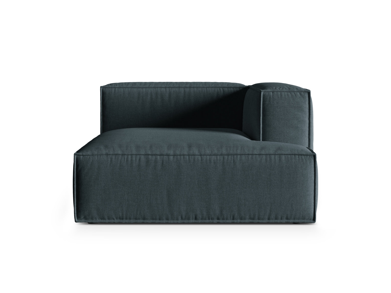 1-Sitzer Modul Chaise Longue Rechts Nuria in Deep Petrol-Liberty präsentiert im Onlineshop von KAQTU Design AG. Modulares Sofa ist von Micadoni