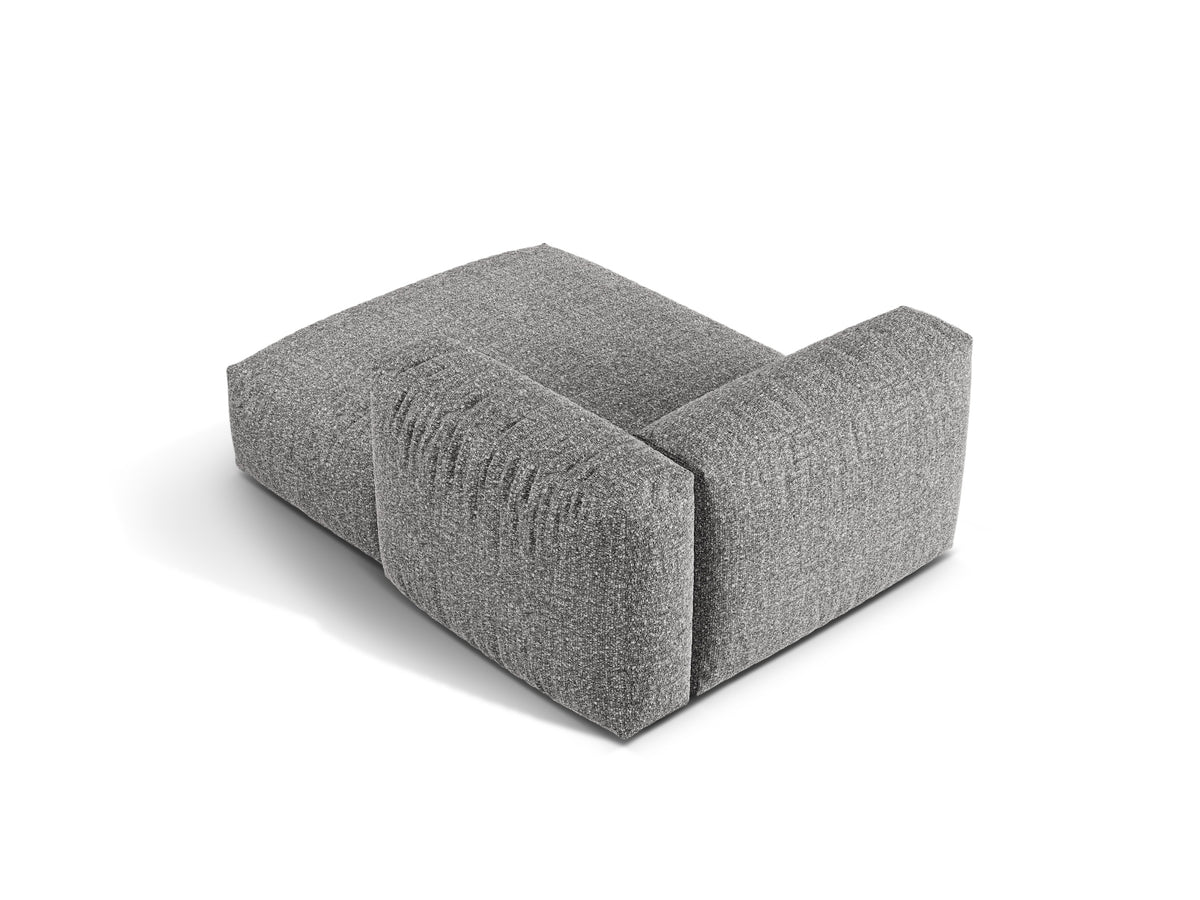 1-Sitzer Chaise Longue Rechts Martina in Graphite-Monet präsentiert im Onlineshop von KAQTU Design AG. Modulares Sofa ist von Micadoni
