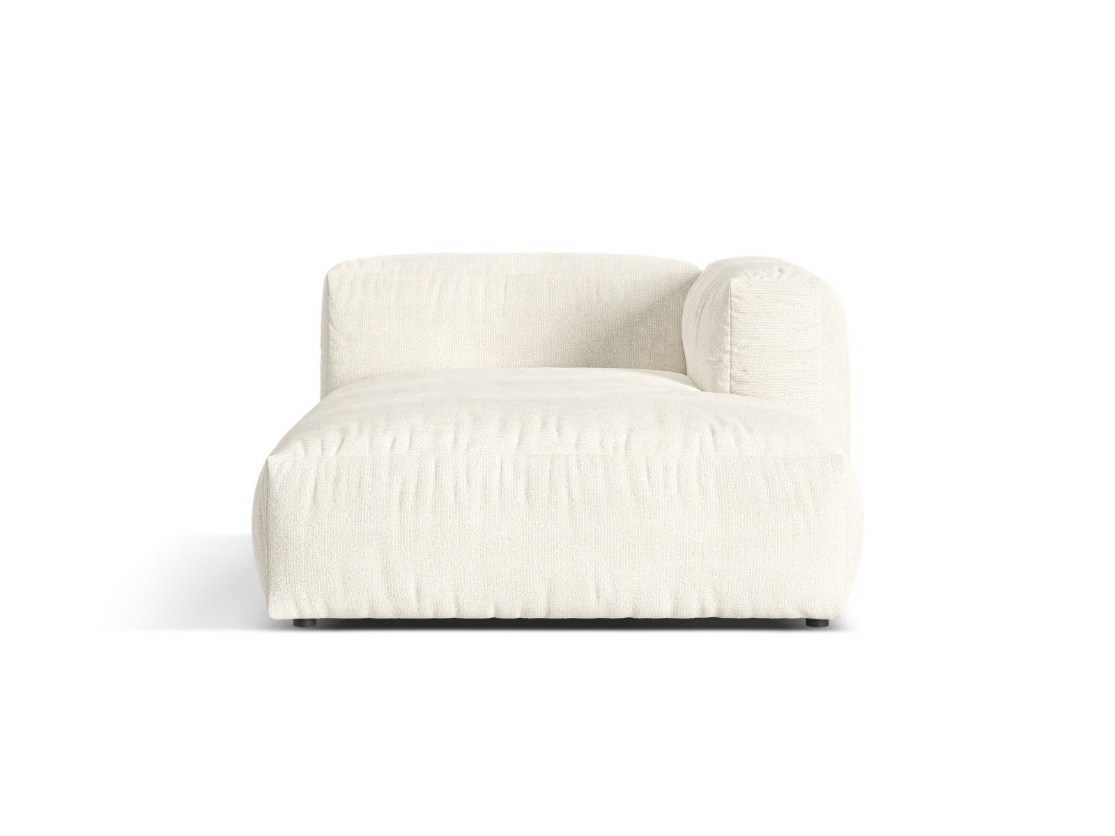 1-Sitzer Chaise Longue Rechts Martina in Ivory-Monet präsentiert im Onlineshop von KAQTU Design AG. Modulares Sofa ist von Micadoni