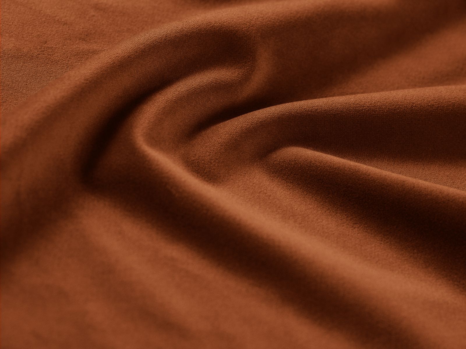 1-Sitzer Chaise Longue Rechts Jodie in Terracotta-Bluvel präsentiert im Onlineshop von KAQTU Design AG. Modulares Sofa ist von Micadoni