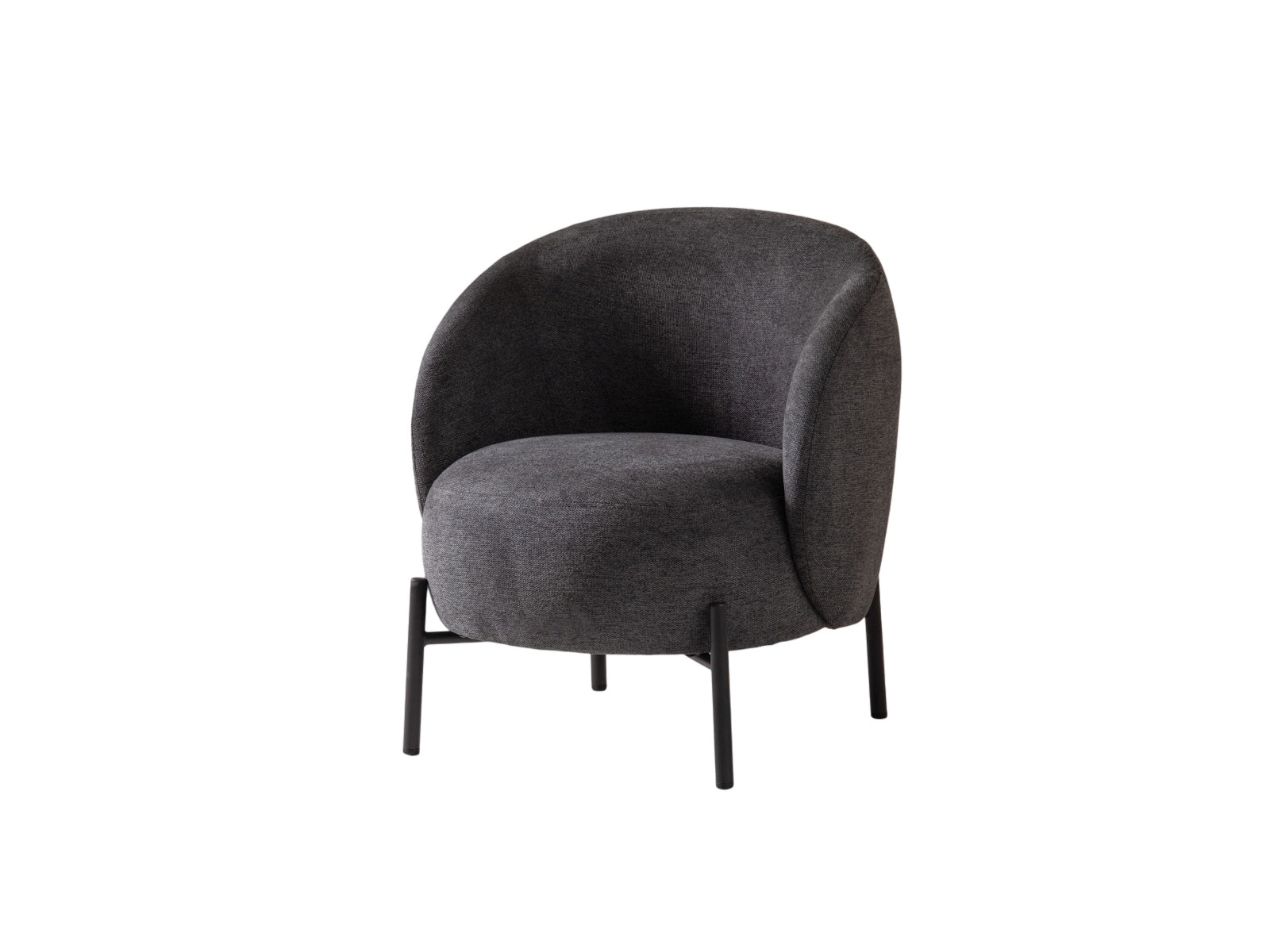 1-Sitzer Sessel Amaltea in Dark Grey präsentiert im Onlineshop von KAQTU Design AG. Sessel ist von Micadoni