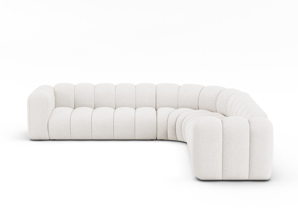 Lupine Modulares Symmetrical Ecksofa 6 Sitzer in White-Baloo präsentiert im Onlineshop von KAQTU Design AG. Ecksofa ist von Micadoni