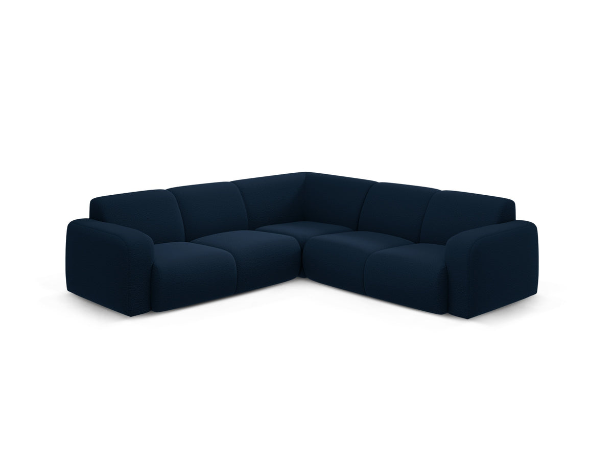 Molino Symmetrical Ecksofa 5 Sitzer in Dark Blue-Baloo präsentiert im Onlineshop von KAQTU Design AG. Ecksofa ist von Micadoni