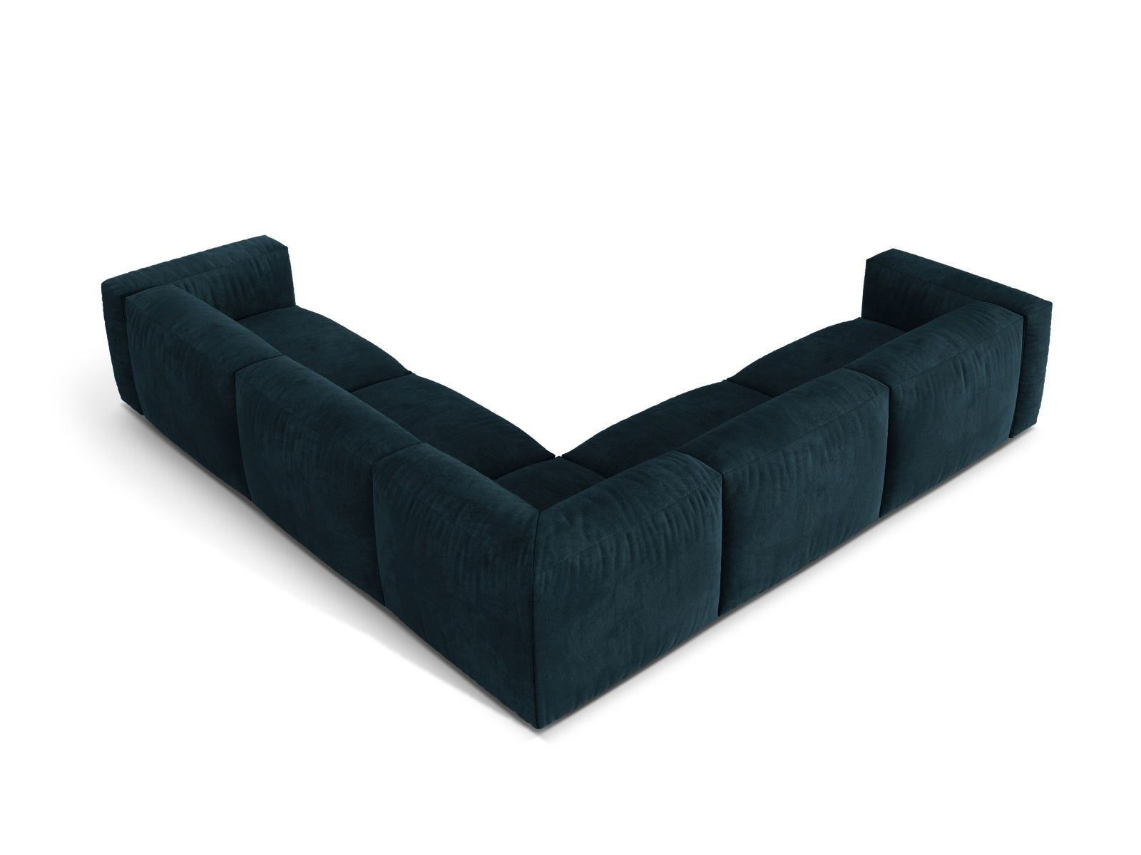 Stylisches 5-Sitzer Ecksofa Symmetric Martina von Micadoni, ideal für entspannte Abende und stilvolle Einrichtung in jedem Wohnraum.