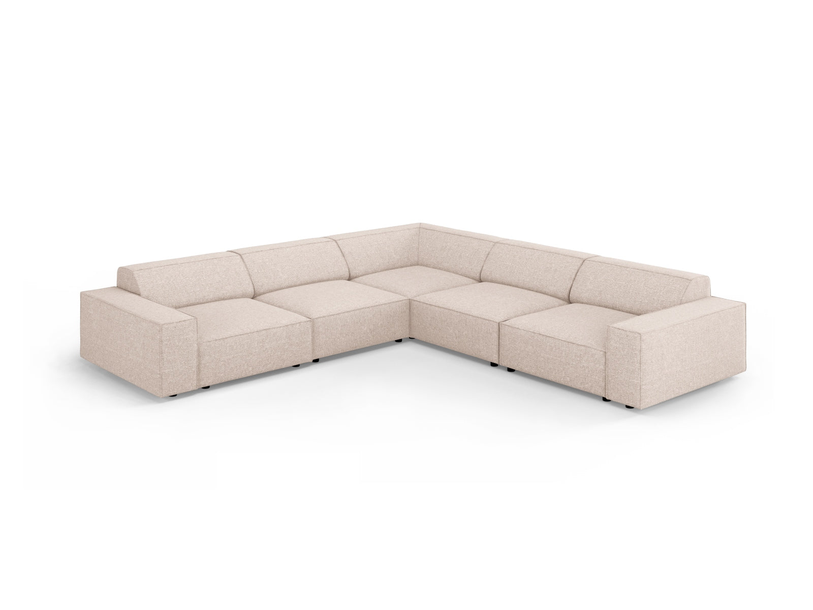 Entdecken Sie das Jodie Ecksofa von Micadoni – ein stilvolles 6-Sitzer Sofa, das Komfort und Flexibilität für Ihr Zuhause vereint.