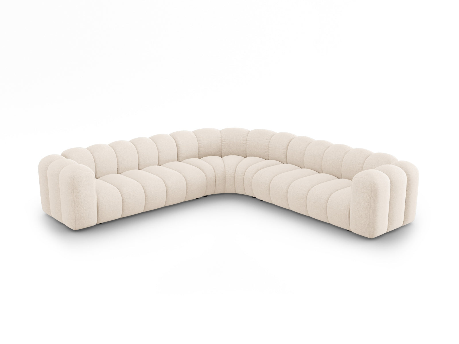 Lupine Modulares Symmetrical Ecksofa 5 Sitzer in Light Beige präsentiert im Onlineshop von KAQTU Design AG. Ecksofa ist von Micadoni