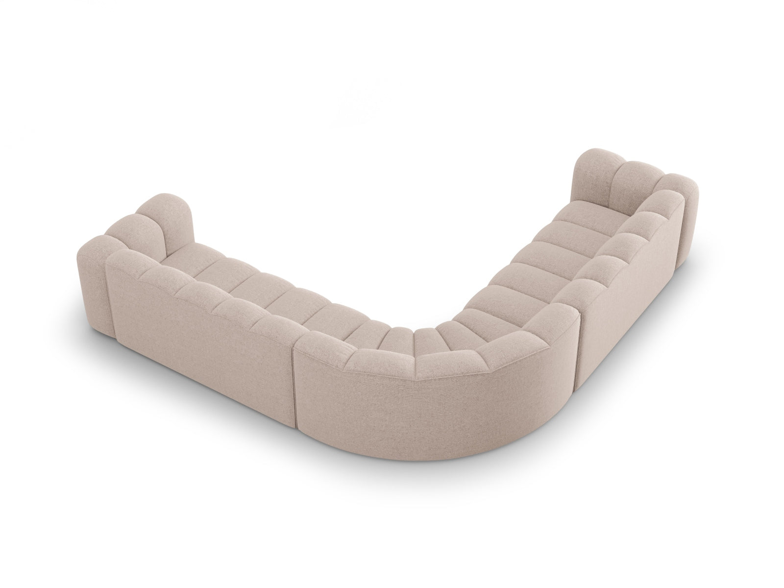 Erleben Sie das Lupine Ecksofa von Micadoni: Ein 5-Sitzer mit anpassbarem Design, hochwertiger Verarbeitung und maximalem Sitzkomfort für Ihr Wohnzimmer.