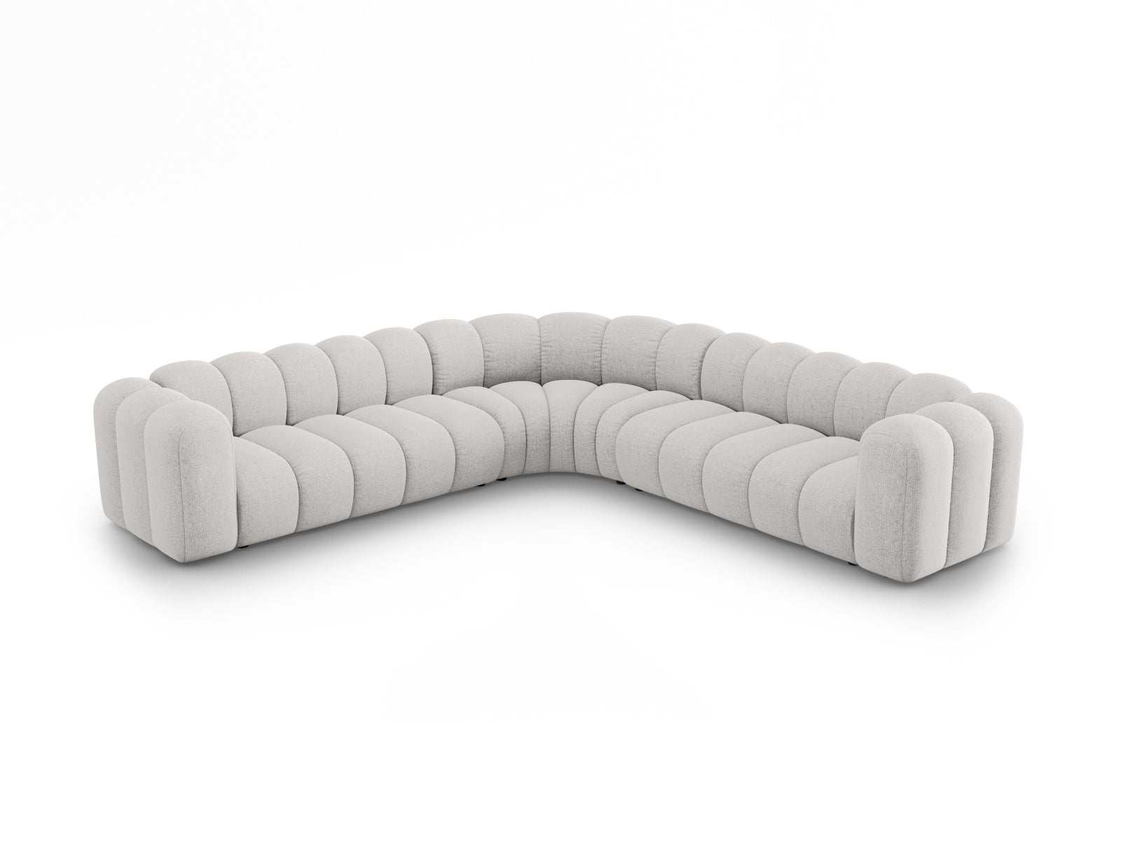 Lupine Modulares Symmetrical Ecksofa 5 Sitzer in Light Grey präsentiert im Onlineshop von KAQTU Design AG. Ecksofa ist von Micadoni