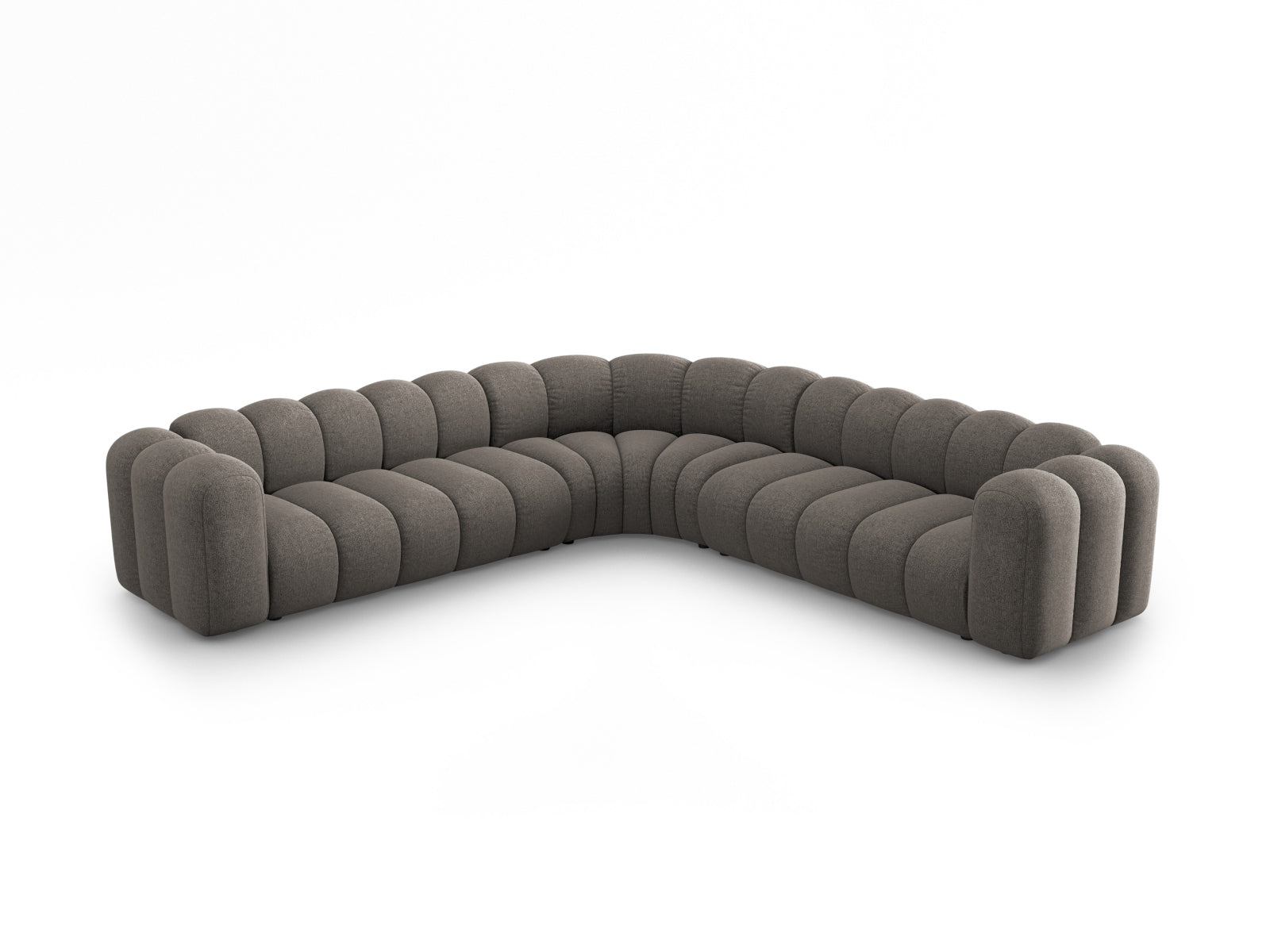 Lupine Modulares Symmetrical Ecksofa 5 Sitzer in Grey präsentiert im Onlineshop von KAQTU Design AG. Ecksofa ist von Micadoni