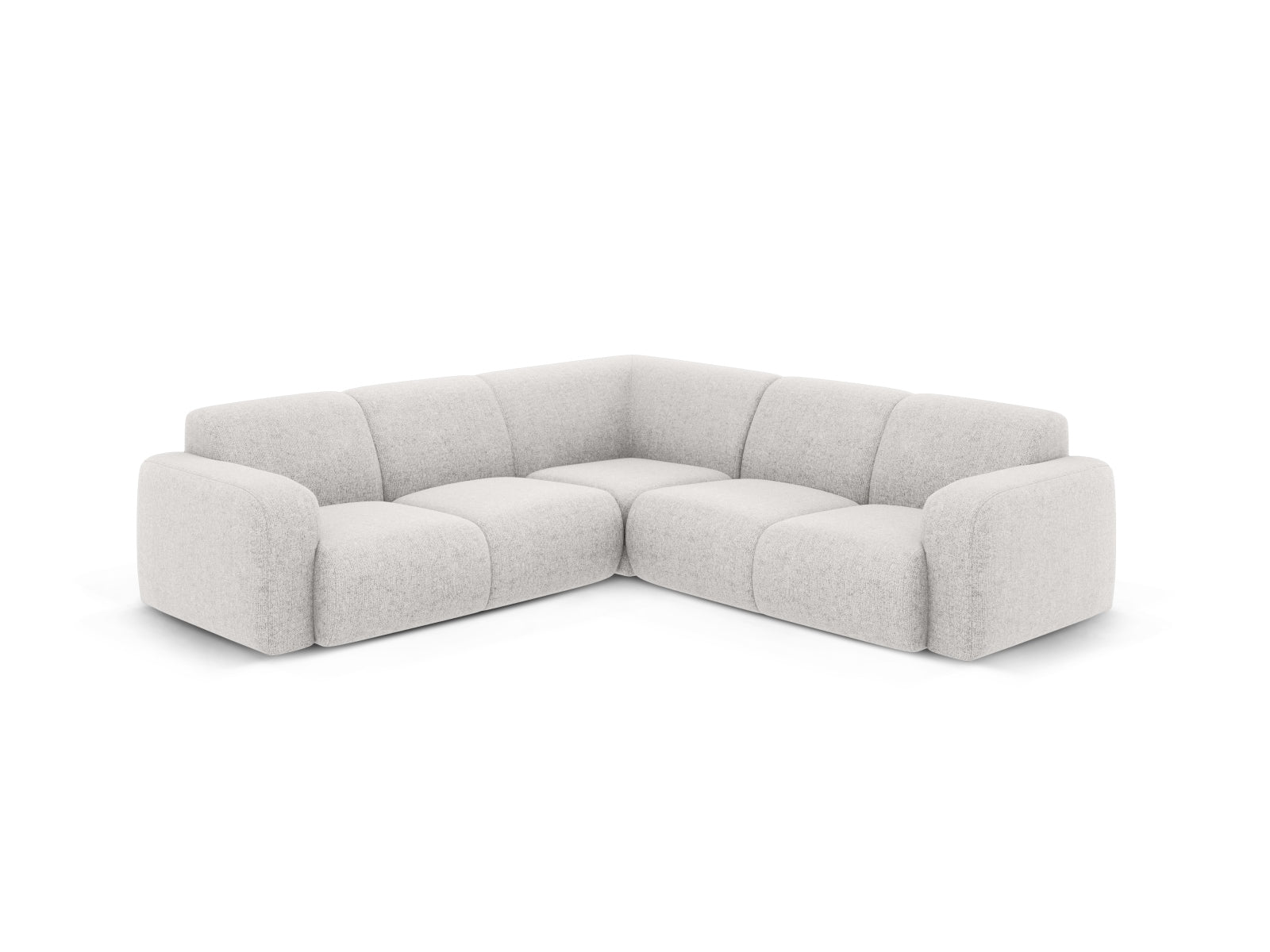 Molino Symmetrical Ecksofa 5 Sitzer in Light Grey präsentiert im Onlineshop von KAQTU Design AG. Ecksofa ist von Micadoni