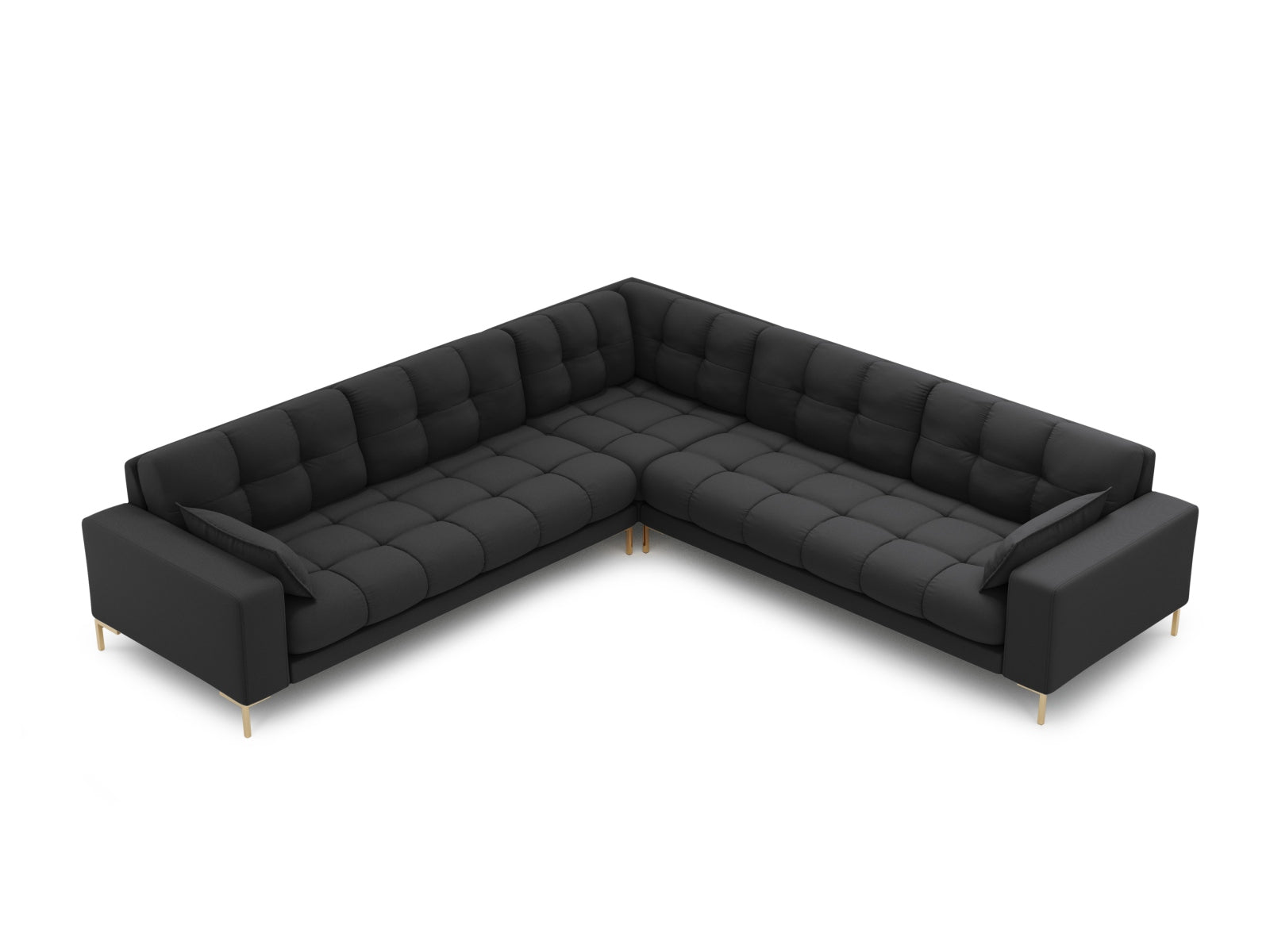 Entdecken Sie das stilvolle Mamaia Ecksofa 6 Sitzer von Micadoni – ideal für gesellige Abende und entspannte Momente in Ihrem Wohnzimmer.