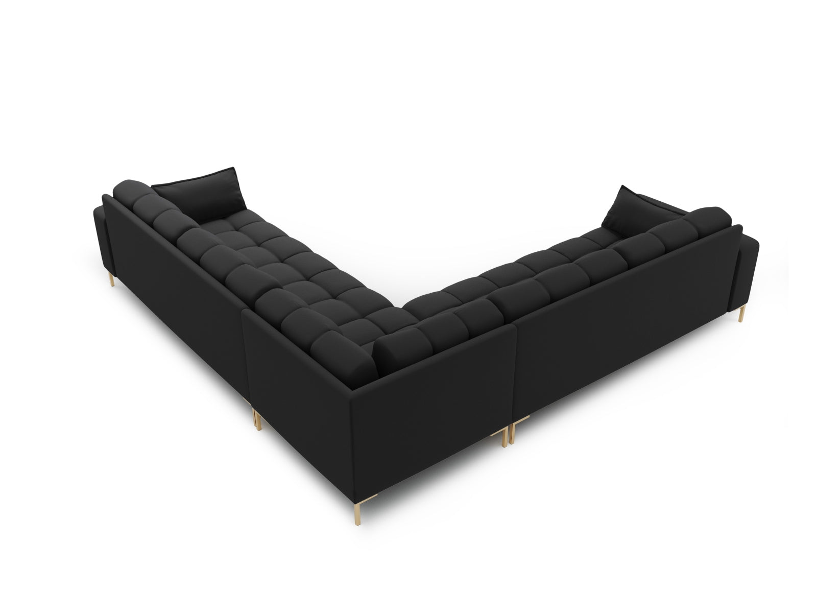 Erleben Sie das elegante Mamaia Ecksofa 6 Sitzer von Micadoni – der perfekte Ort für gesellige Zusammenkünfte und entspannende Stunden.