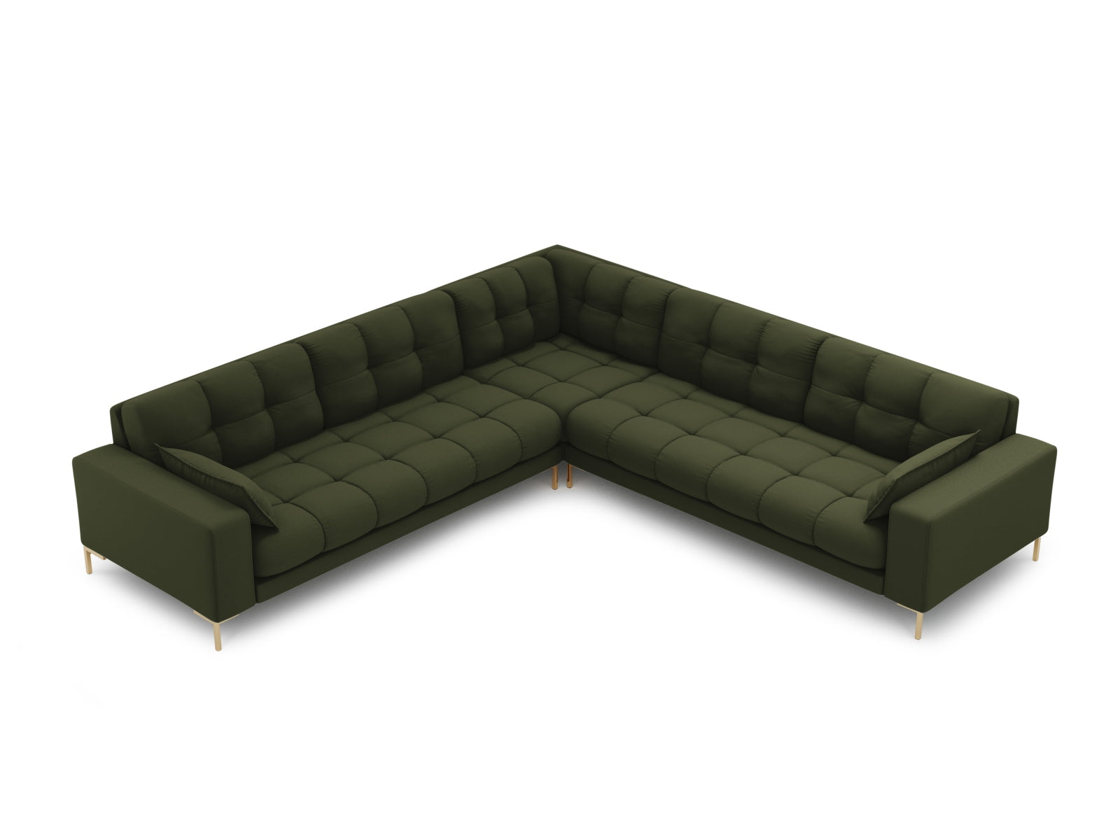 Entdecken Sie das stilvolle Mamaia Ecksofa 6 Sitzer von Micadoni – ideal für gesellige Abende und entspannte Momente in Ihrem Wohnzimmer.