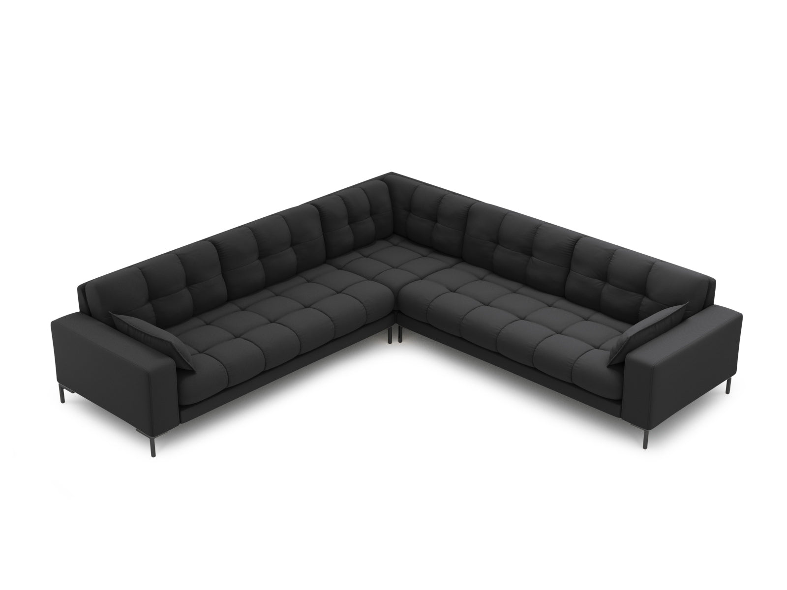 Entdecken Sie das stilvolle Mamaia Ecksofa 6 Sitzer von Micadoni – ideal für gesellige Abende und entspannte Momente in Ihrem Wohnzimmer.