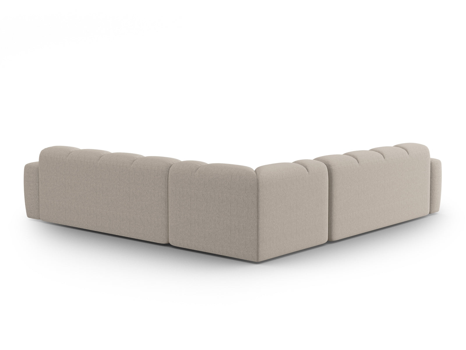 Entdecken Sie das elegante Lisa Symmetrical Ecksofa von Micadoni. Dieses 5-Sitzer Sofa aus hochwertigem Velours bietet perfekten Komfort und zeitgemässes Design.