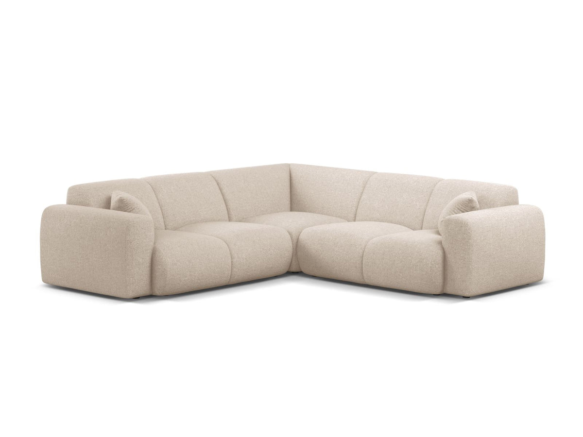 5-Sitzer Ecksofa Symmetric Molino in Light Beige-Eden präsentiert im Onlineshop von KAQTU Design AG. Ecksofa ist von Micadoni